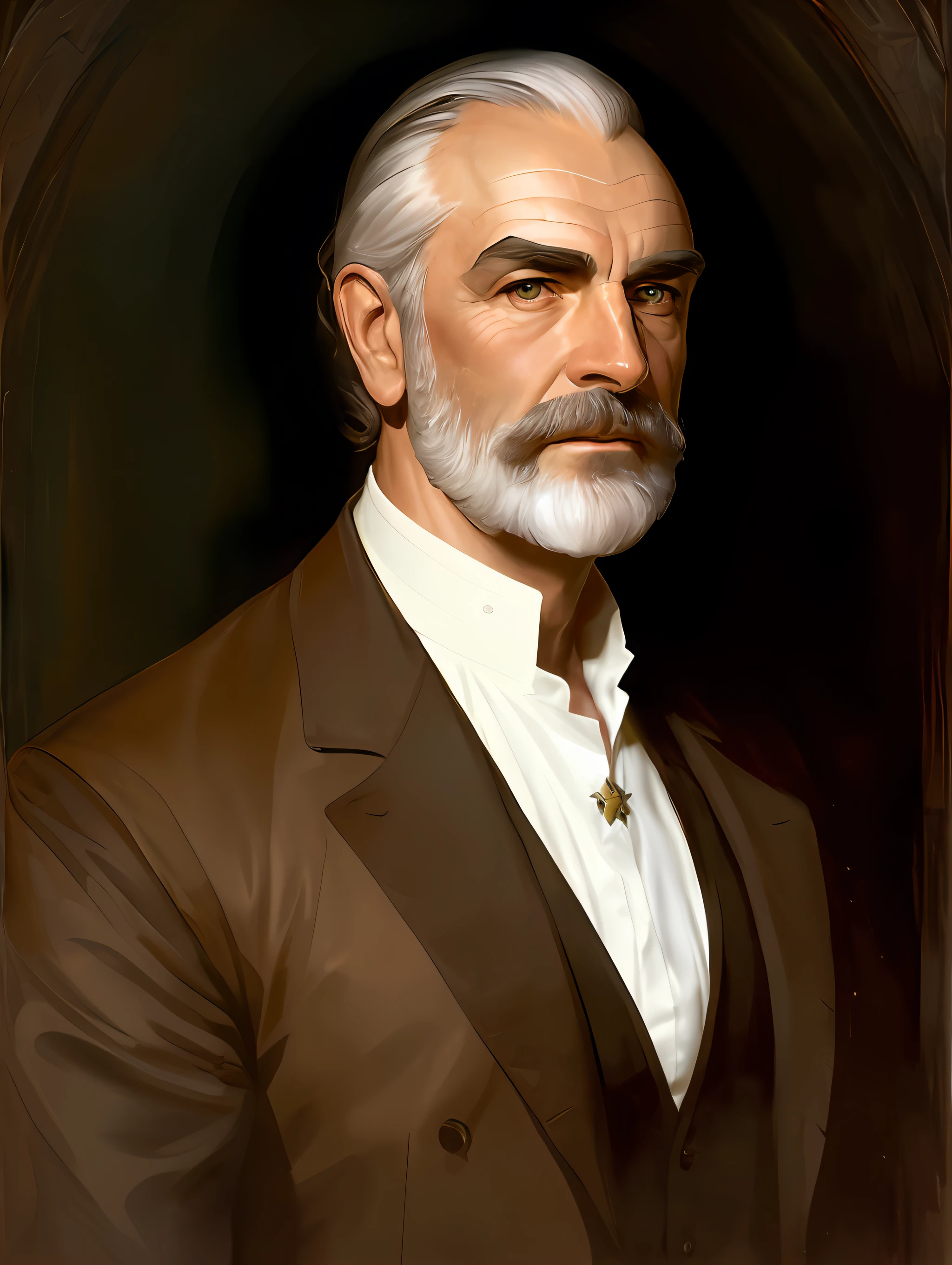 (chef-d'œuvre) Sean Connery dans le rôle d’un homme d’âge moyen incroyablement beau, peau rouge, noir cheveux courts en désordre, des yeux noisette, Visage parfait, homme extrêmement beau, gros nez grec, belles levres, biblique, évangile, peinture numérique, Aquarelle Peinture à l’huile, pictural, par Jeremy Lipking, par Antonio J.. Manzanedo, Alphonse Mucha, Tombes à foulon, Bartolomé Esteban Murillo, JC Leyendecker, Craig Mullins, Pierre Paul Rubens Peinture détaillée, CGSetivity, station d'art hd, Détails élevés, photoréalisme, art conceptuel, station d'art hd, art officiel, Tendance dans l’ArtStation, 8k.