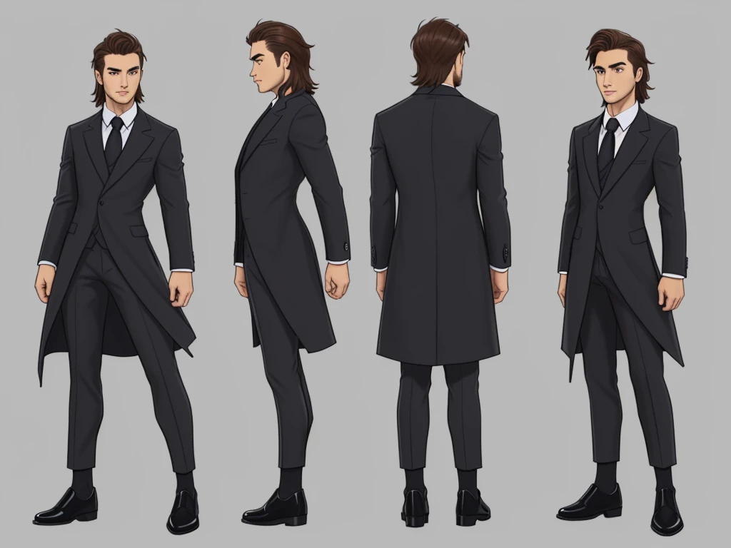 ((Estilo Art Vista de Corpo Inteiro, plano completo, vista frontal, Vista lateral, vista traseira, de personagem, Multiple views and poses, multiple points of view, um personagem, corpo inteiro, personagem com menos, estilo de roupa, no mesmo Estilo de cabelo, less Type of footwear, forte )):: ((full body view, plano completo, vista frontal, vista traseira, design de personagem, Multiple views and poses, multiple points of view, de um personagem, corpo inteiro,, personagem com menos, estilo de roupa, no mesmo Estilo de cabelo, less Type of footwear))::