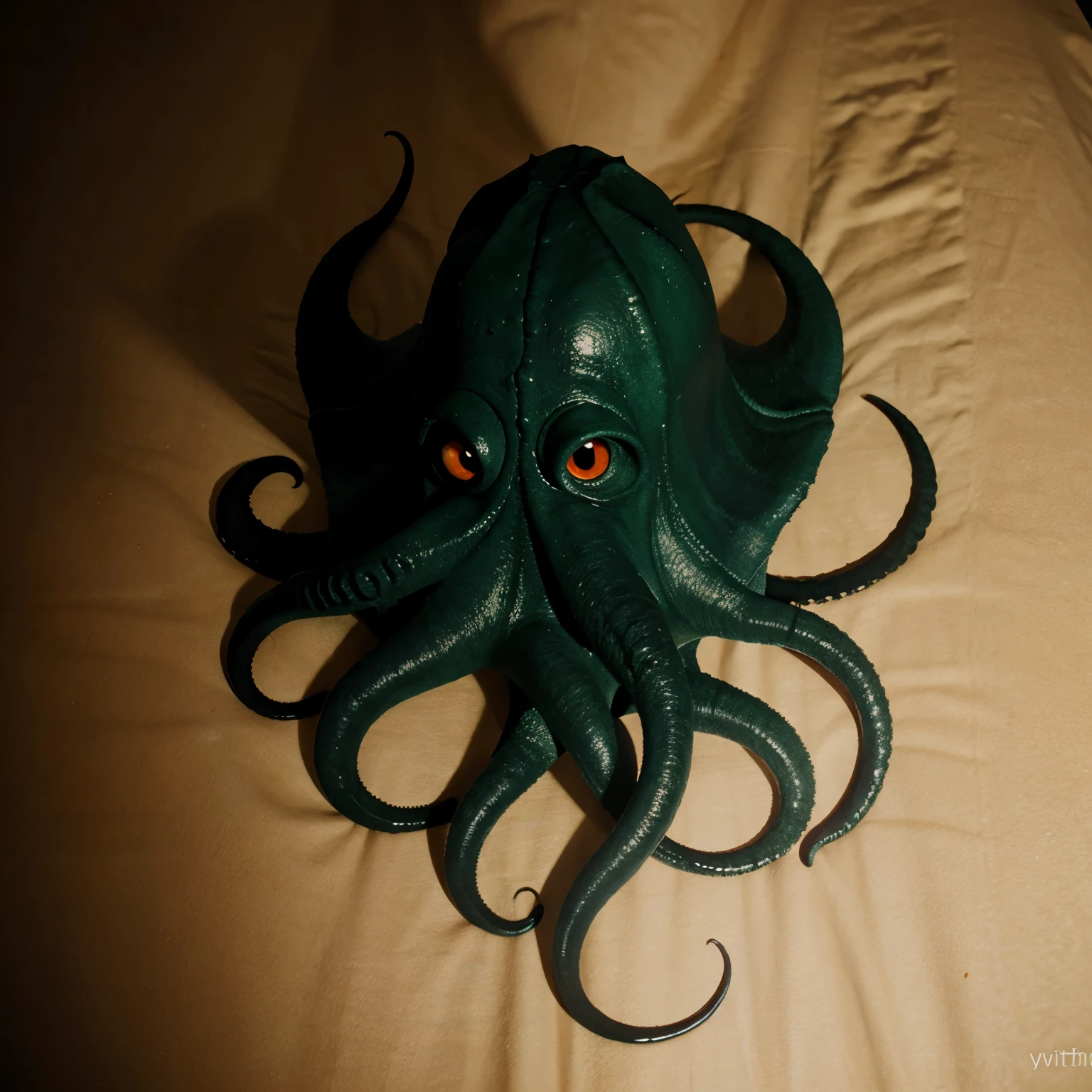 ((Katherine McNamara in a wedding dress)), ((deepthroated by big tentacles)), views upwards to a giant tentacle, ahegao, focus on big tentacle, looking at tentacle, ((slugs crawling om her face)), horny, red lipstick, pleased, moaning, skinny body, red hair, wet hair, large breasts, large ass, flat belly, narrow waist, (cum all over), covered in cum, wet hair, tentacles, tentacles sucks breast, ((throat bulge)),tentacle squeeze breast, tentacles licks breasts, tentacle penetration, fucking tentacles, tentacles around throat, ((slimy tentacles)), sodium light, impaled with tentacles, horror, hyper detailed, 8K, masterpiece, Eldritch abomination, (mind flayer:1.5) (bride of Cthulhu), church of Cthulhu, torture chamber, ((tentacles on the floor and crawling up her body and mouth)), (white thong), ((gates of Cthulhu open))