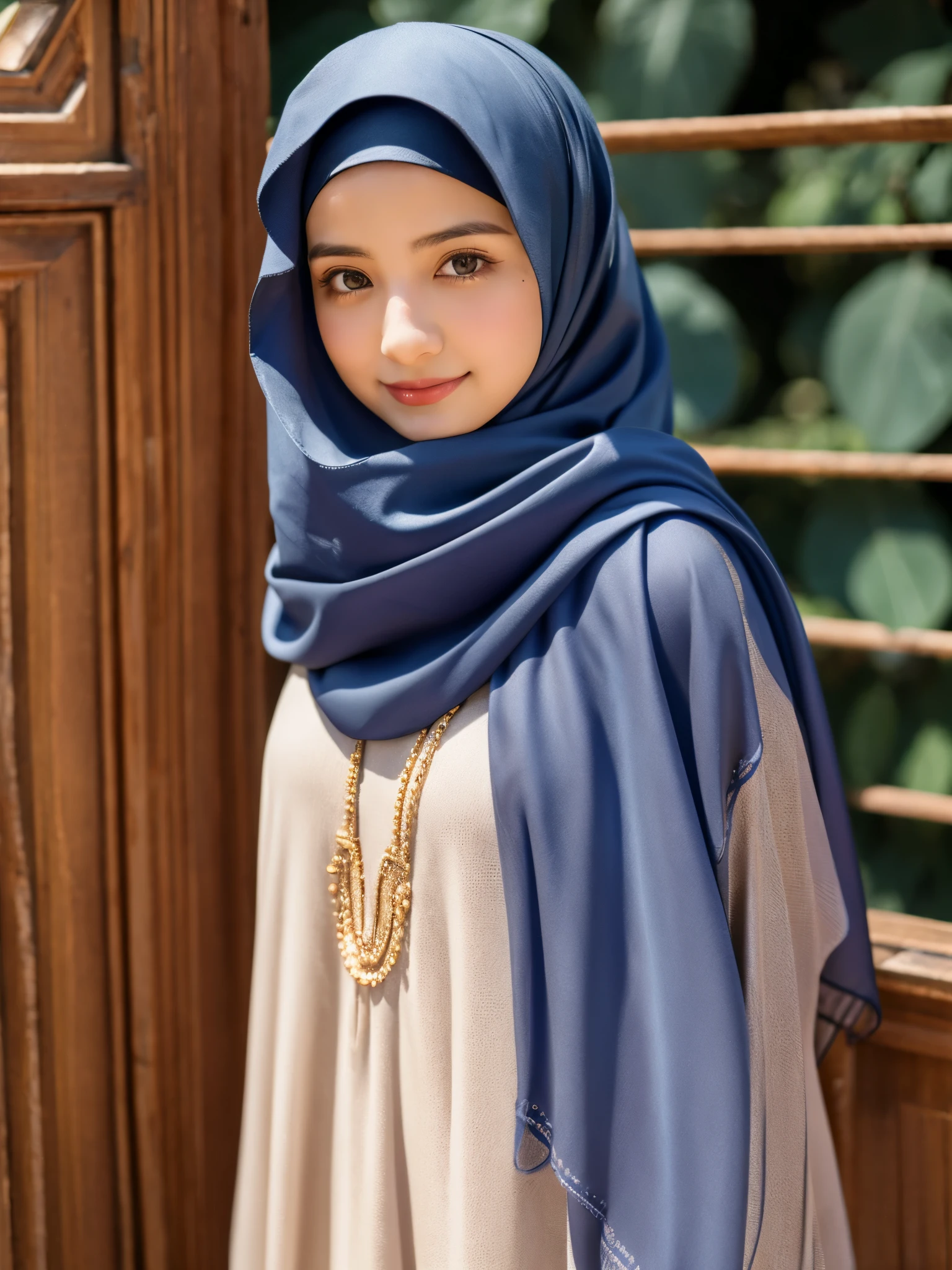 hijab, dress, venesia