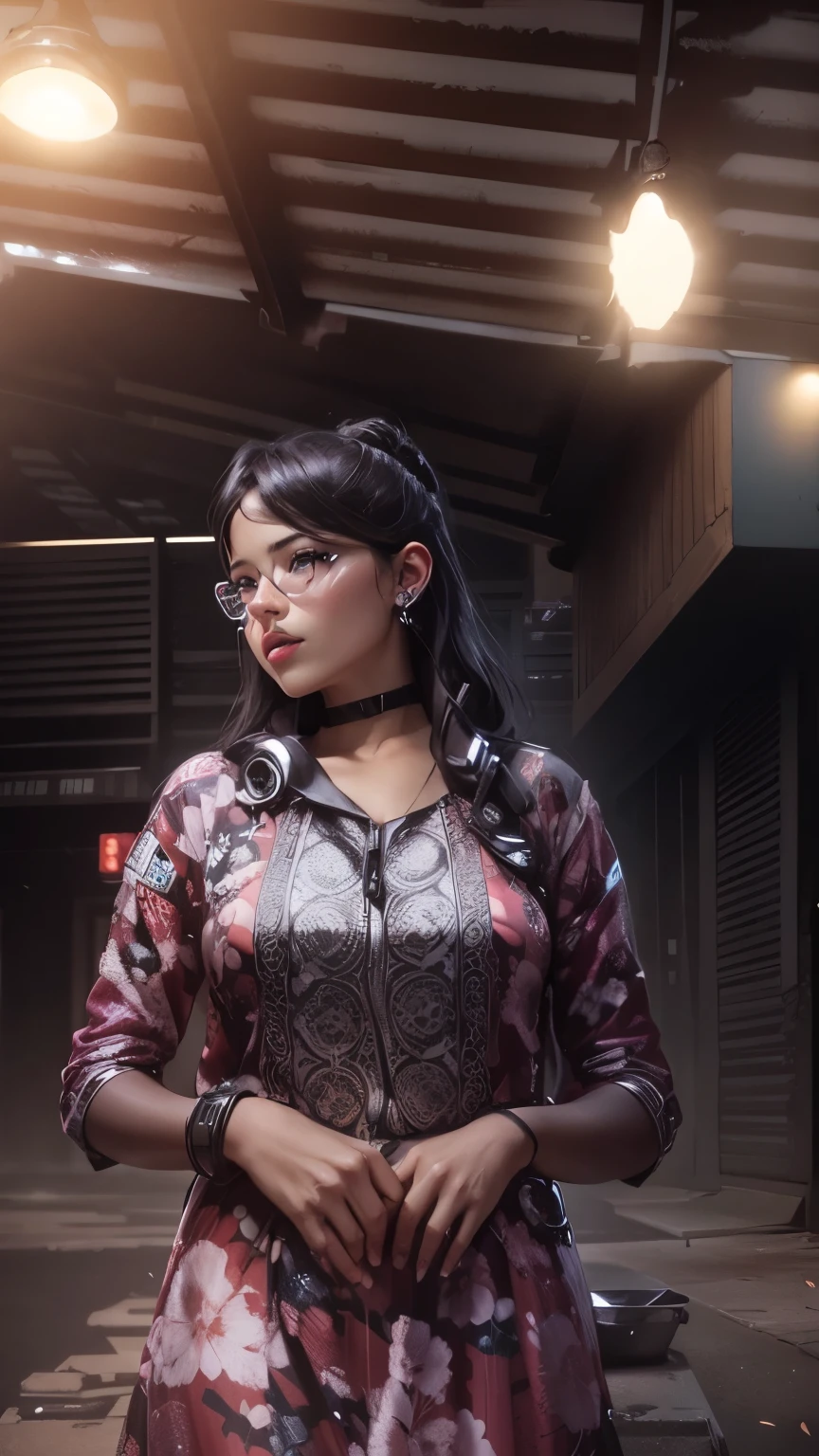 change background cyberpunk beautiful girl realistic face,8k, clear image full body cover,