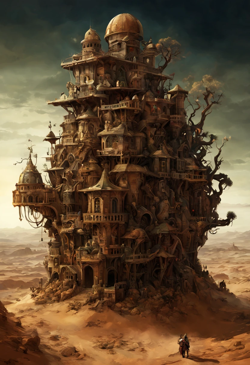 by alexander jansson, (arid , 3d-model but extremely beautiful:1.4), (intricate details, masterpiece, best quality:1.4) , Comic book cover art, graphic illustration, extremely detailed, highly professional, ciaroscuro, extreme low key, dark palette, overexposure , looking at viewer