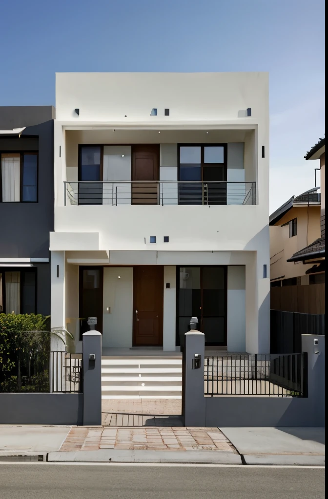 masterpiece, Front view house, different collour, modern, ghotic
