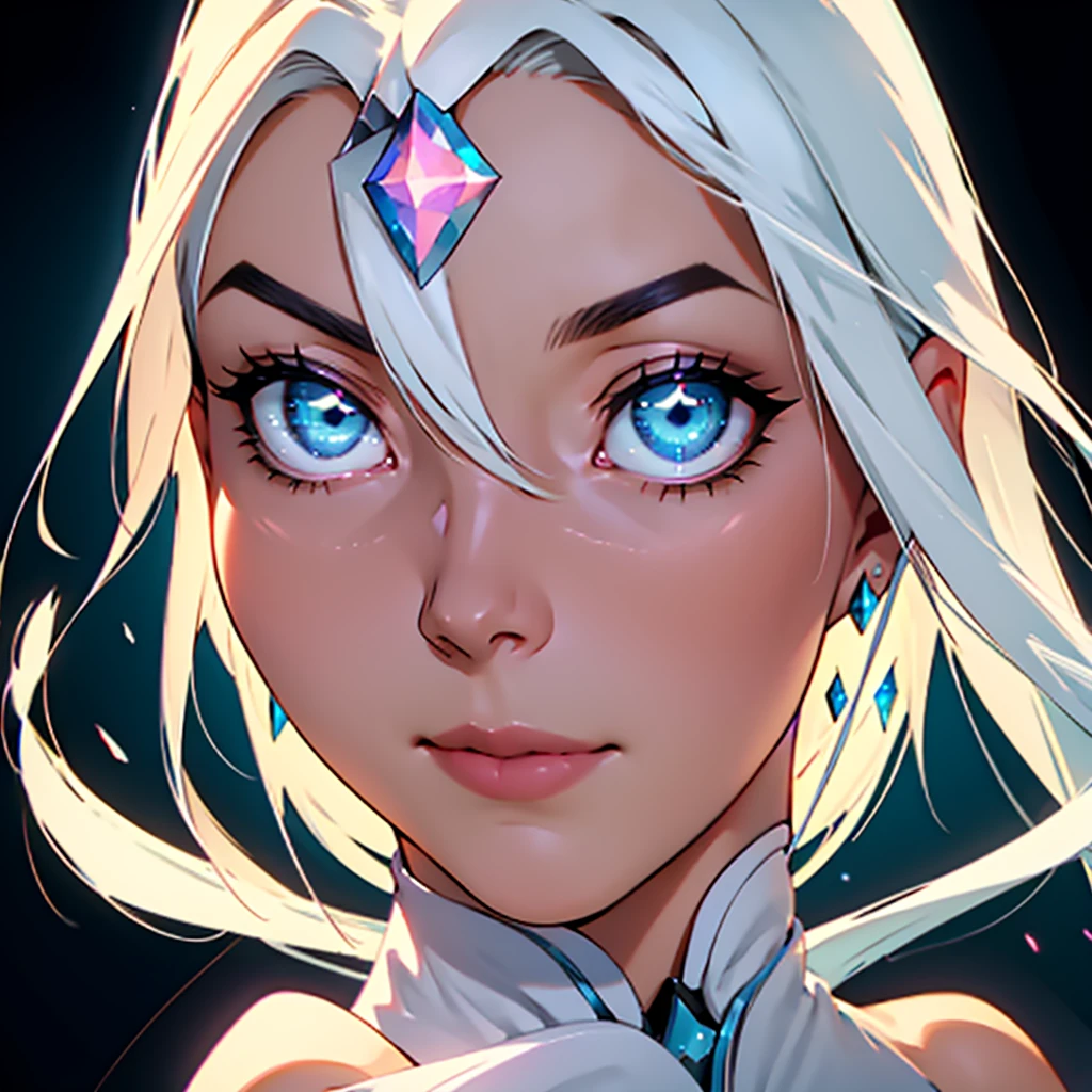 (best quality, highres, ultra-detailed, realistic:1.37), sorceress from master of the universe, beautiful face, captivating eyes, long flowing white hair, perfect body, big breast, small waist, round hips, dressed as in the cartoon series master of the universe, magical aura, glowing staff, vibrant colors, mystical landscape, dramatic lighting