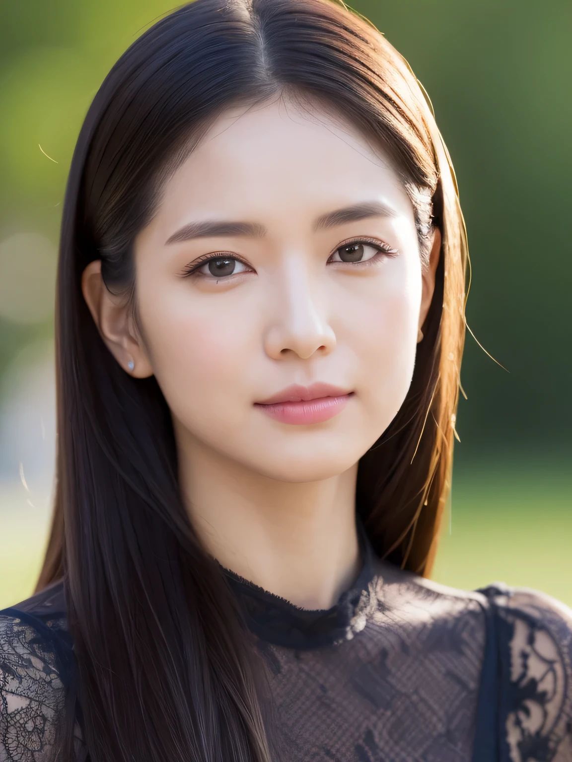 (8K、Live shooting、highest quality、masterpiece:1.2)、Super detailed、super resolution、(genuine、genuine写真:1.37)、portrait、High-definition RAW color photo、professional photography、very detailedで美しい、very detailed、8k painting wallpaper、amazing details、huge file size、official art、very detailedなCG Unity 8Kの壁紙 very detailedな女性、Wife、40 year old woman with a handsome face, Very narrow eyes、very detailedな肌、very detailedな指、very detailedな鼻、very detailedな詳細な口、perfect anatomy、detailed background、Detailed service、white skin、glowing skin、semi-long、genuine-looking face、delicate eyes、droopy eyes、looking at camera、cowboy shot、positive、standing posture、dynamic lighting、close up of face、show your skin、No accessories、Put your hand on your cheek、touch his cheek