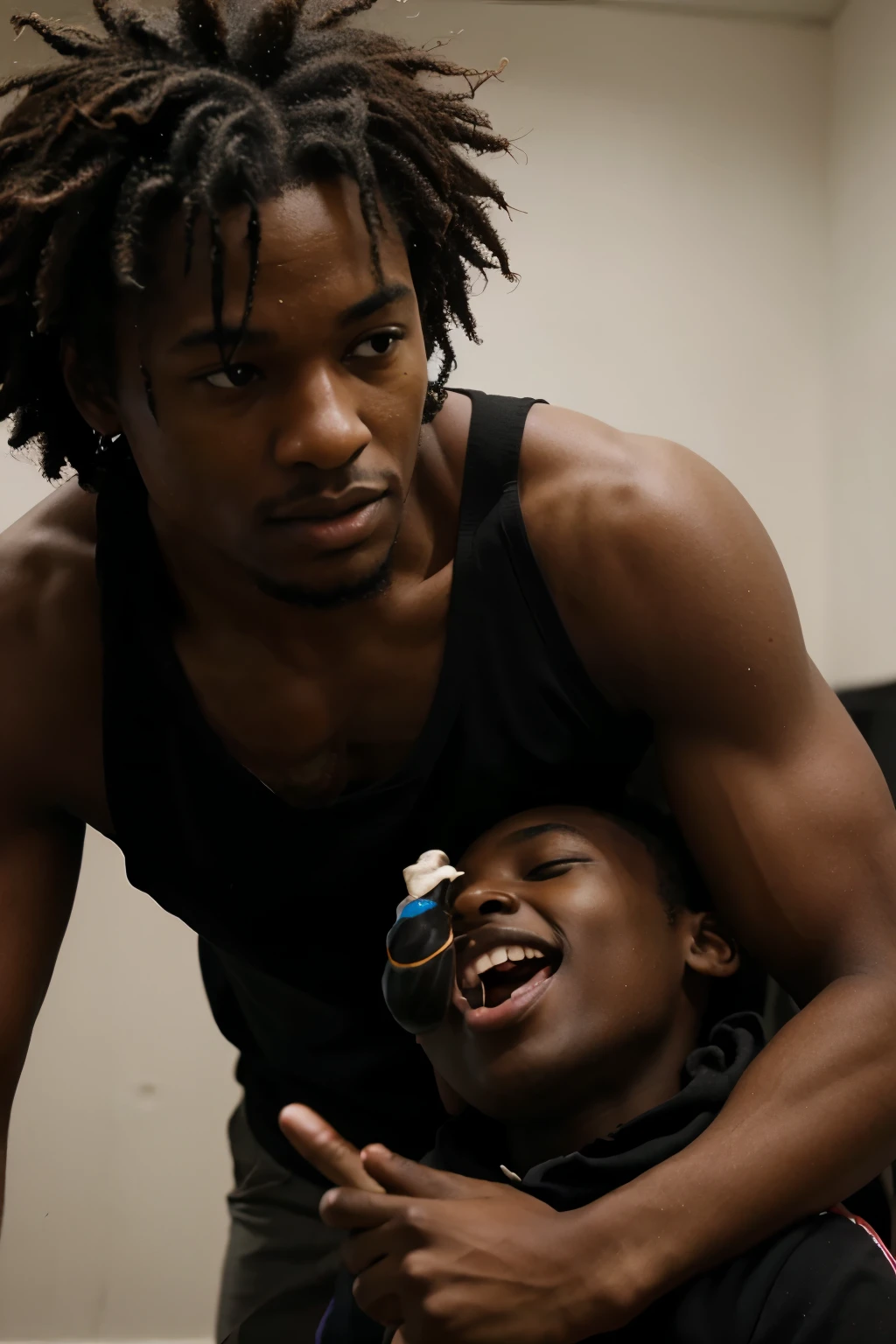 A black male raping a black ???