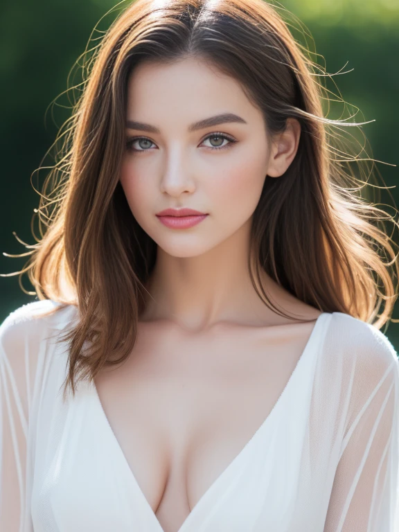 Gorgeus Girl, Beautiful, Baby Face, 40 Years Old, (nude) White Skin, Beside, Sexy Pose, nude, Blue Eye, Muscles, red lipstick, sensual Lipstick, Bokeh, Modern Place Background, Masterpiece, Fullbody Shot, chubby girl