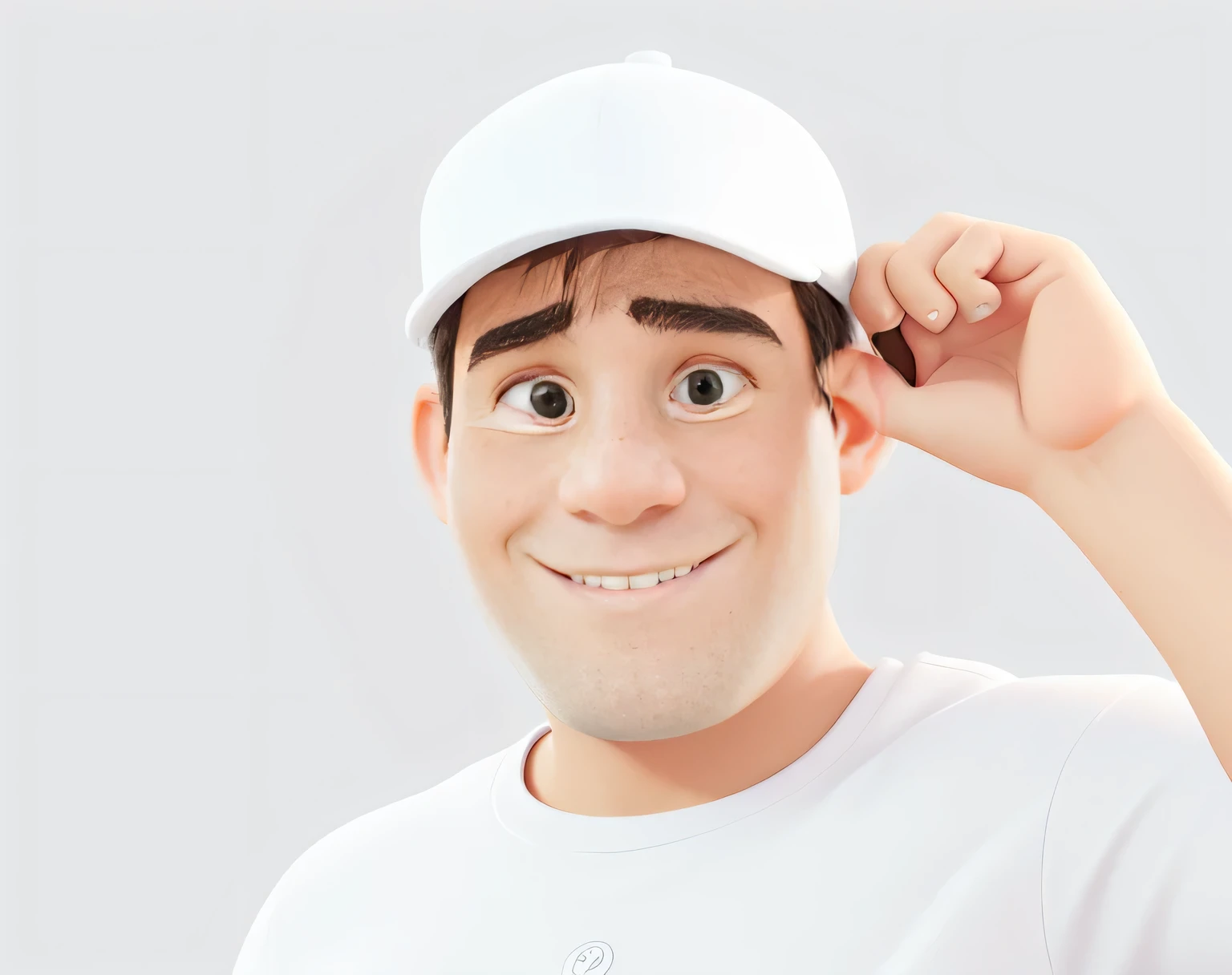homem de bone, estilo disney picar cartoon, otima qualidade