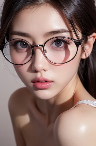 Fine、(The best illustrations)、8k UHD resolution、intricate-detail、top-quality、realisitic、ultra-detailliert、The best lighting、Best Shadows、Soft lighting、Ulutra HD、Ultra-realistic、Tindall Effect、Photorealsitic、(High Detail Skins:1.2)、 (Intricate details, makeup, pureerosface_v1:0.5), (Detailed beautiful delicate face, Detailed beautiful delicate eyes, A perfectly proportioned face, High detailed skin, Detailed skin, best ratio 、Awesome awesome, wide hips, smooth midriff, beautiful shape, _pefect shape_, __hair__:1.25)、Digital SLR、 absurd realistic work: 1.3), (max resolution: 1.2), (Ultra HDTV: 1.2), cinematric light, Detailed eyes and skin, detailed facial features, , (Sharp Focus: 1.2),Perfect Style, Beautiful face, acurate, Anatomically correct, Highly detailed face and skin texture, Detailed eyes, monoeyelids, korean eyebrows, Glitter Eyeliner: 1 Natural cheeks, Glossy skin, Fair skin: 1.2, (Glossy lips: 1.4),(Shy look: 1.2),Highly detailed facial and skin texture, Detailed eyes, Monoeyelids, Natural cheeks,  shiny lips: 1.4,Exposed cleavage、Bewitching。Seductive、、((((Huge glasses, Otaku Glasses, thick glasses, Round glasses)))),Ponytail distortion、、 perfect boobs , , C-cup Breast,Toned waist、 Meet beautiful girls, Look at the girl's body, In the Dark、NAKED、Asian babe , naked milf , nude girl ，FULL  BODY PHOTO , Bob haircut，Beautiful and delicate ,Real Rendering，unrealengine，Cinematic Photo, Angry look，tmasterpiece，super detailing，The light from the back window was backlit. clean pretty pussy, pink pussy, wide angle view , public street background , Undress , FULLBODY , pretty vagina , pink vagina , braless, pantyless, 