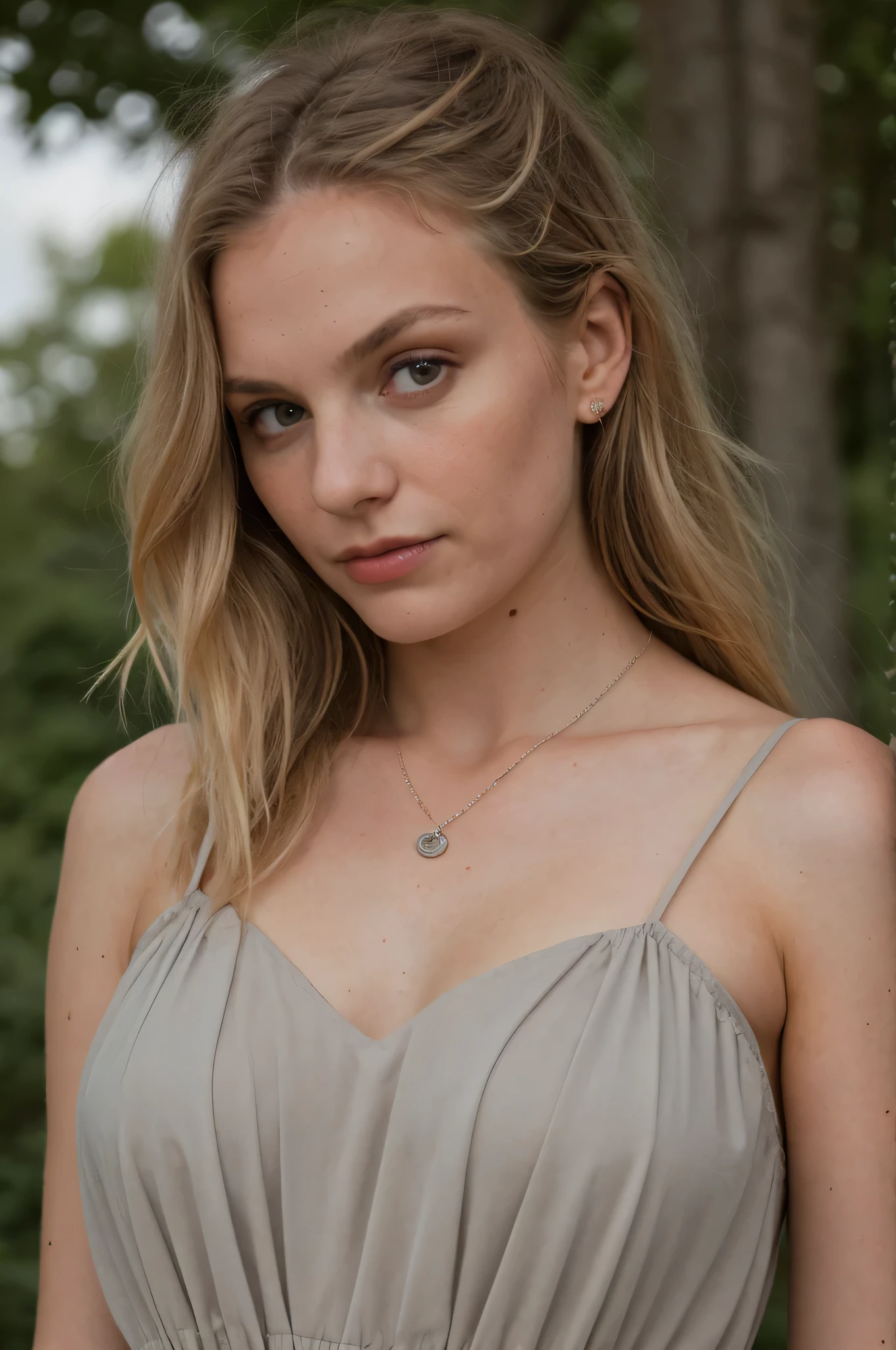 (8 Tausend, Rohfoto, highest quality), beautiful girl, Nahaufnahme, Kleid, (Detaillierte Augen:0.8), Trotz512, (schaut in die Kamera:1.4), (highest quality), (bester Schatten), Komplizierte Details, Innere, rote Haare:1.3, dunkles Studio, muted colors, Sommersprossen