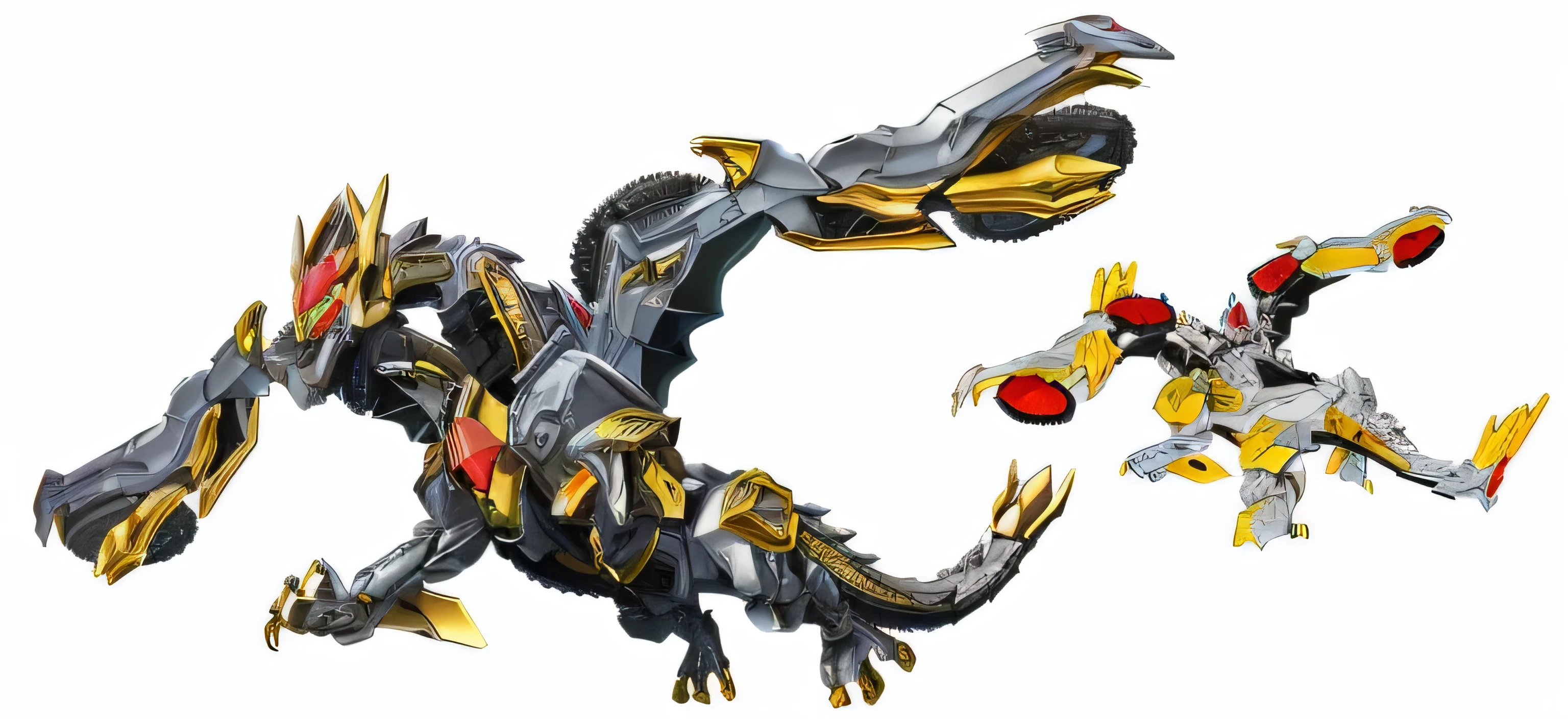 a close up of a toy dragon with a large body and a large head, sharp robot dragon claws, robot dragon claws, riding a cyborg raptor, well armored mech dragon, zoids art, robot dragon hands and feet, giratina, with robot dragon head, pterodactyl mecha, dragon cyborg, sharp robot dragon paws