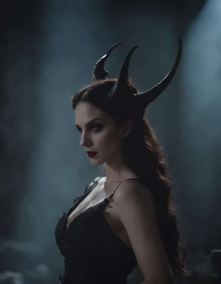 The dark beauty of the succubus。