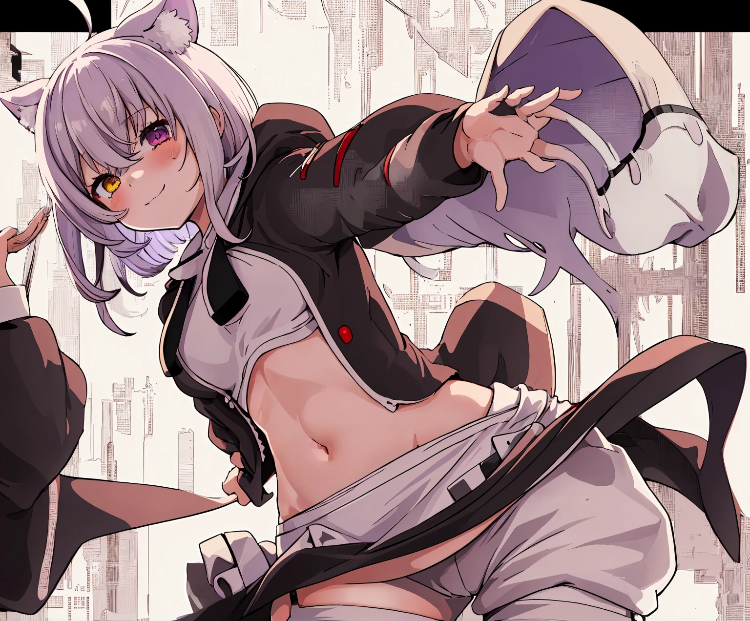 masterpiece,Top quality,Ultra Detailed,Extreme Color,Very very large breasts exposed,Scantily clad,Bright red eyes,The face is slightly red,Sweating,Handsome and sexy,