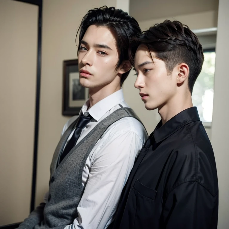 (androgynous male, vampire)(Highest quality)