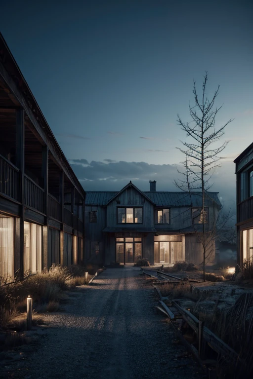 (Masterpiece, Best Quality:1.3), highres, (8k resolution), (ultra-detailed portrait:1.1), stop motion, horror, outdoors, desolate, deserted,, scenery, photorealistic, (details:1.2), volumetric lighting