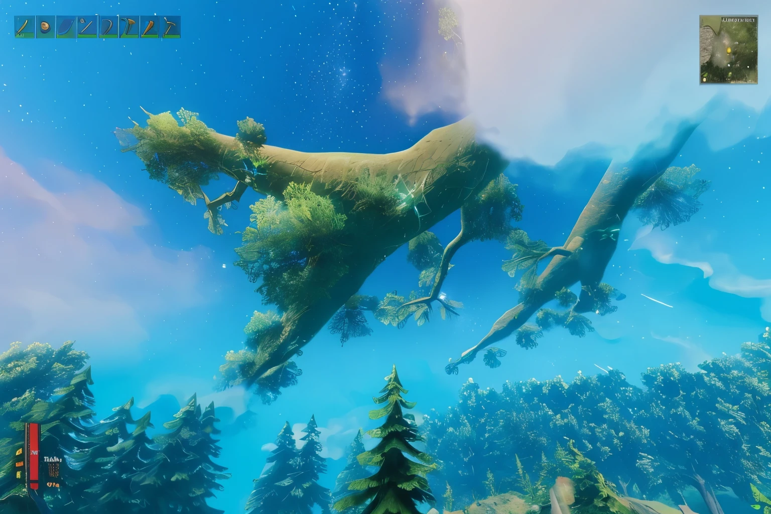 ygdrassil tree at sky
