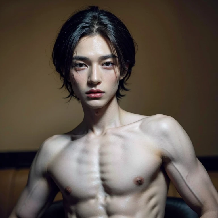 (androgynous alien male)