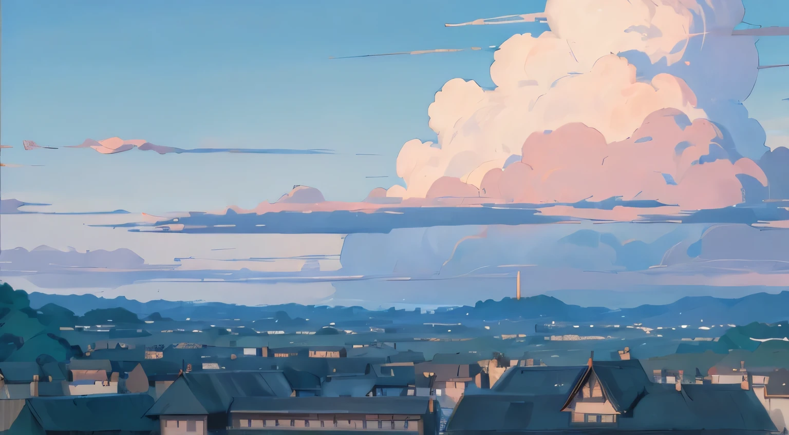 ghibli studio, sky, unmanned, high res, ultrasharp, 8k, masterpiece