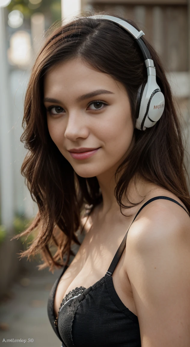 woman with long hair wearing a bra, a picture by Niko Henrichon, reddit, tachisme, amouranth, better known as amouranth, alexa grace, 2 4 year old female model, young beautiful amouranth, belle delphine, headshot profile picture, 30 years old woman, 3 0 years old woman pechos reventados vestida de conejita sexya close up of a girl wearing headphones and a tie, an album cover inspired by Edo Murtić, tumblr, stuckism, pokimane, captura, with subtitles, ridiculous smile, sakimichan frank franzzeta, nixeu and sakimichan, yami kawaii, 🇺🇦, sakimichan, she smiling