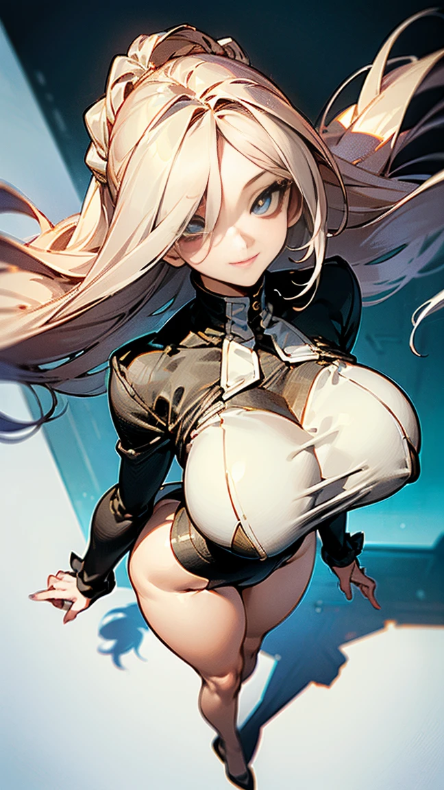 (Masterpiece, best quality), (ultra high resolution, 8K RAW photo, photo realistics:1.5, textile shading, pale tones, thin outline), Beautuful Matured woman, wind coat, Tall and long legs, Perfect face shape, Big breasts teacher, long whitr hair, rimless eyewears, The upper part of the body, incomparably huge boobs, A chunky sweater with a high neck wraps around the chest, blacksilk, Harnes, A thousand flavors, (milf:1.5, 28 years old, solo, One person fills the picture), (large breast, sagging breast, big tits, narrow waist, big ass, curvy bodies), (long white hair, hair over one eye, asymmetric hair), (bright pupils, detailed eyes, high detailed face, eye rush), (smiling, shamed), (looking at viewers:1.3), (dynamic angle, from above:0.7), (correct anatomy:1.5, correct hands), (ideal ratio of body proportions),