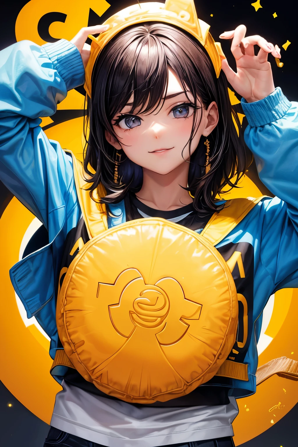 (Emote:1.2, Mejor calidad) Moneda dorada representando Queso coins