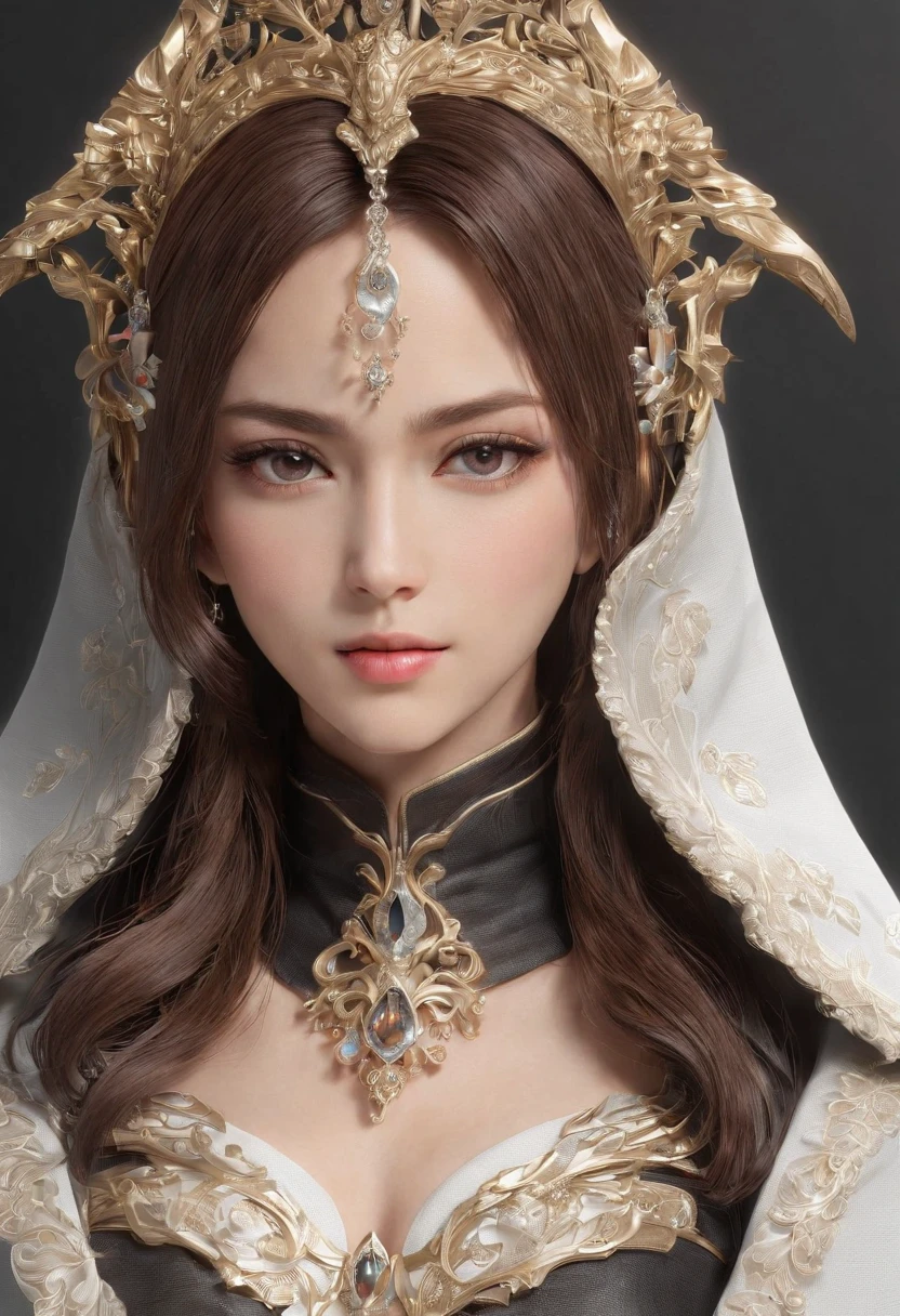 Highest image quality,Outstanding details,超高分辨率,(Fidelity:1.4), Favor the detailinal Fantasy X character Yuna,Cloak, She has a delicate and beautiful face,Raised sexy, Virtual Engine 5,Perfect detail rendering,rendering by octane,hyper HD