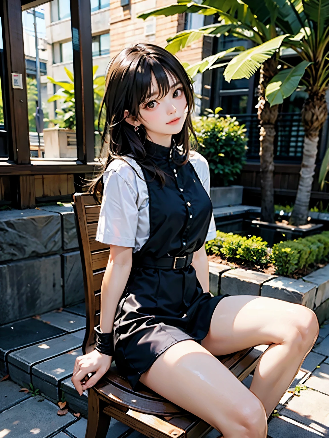 Top quality, 8K, masterpiece, ultra-detailed, female natural skin, faint smile