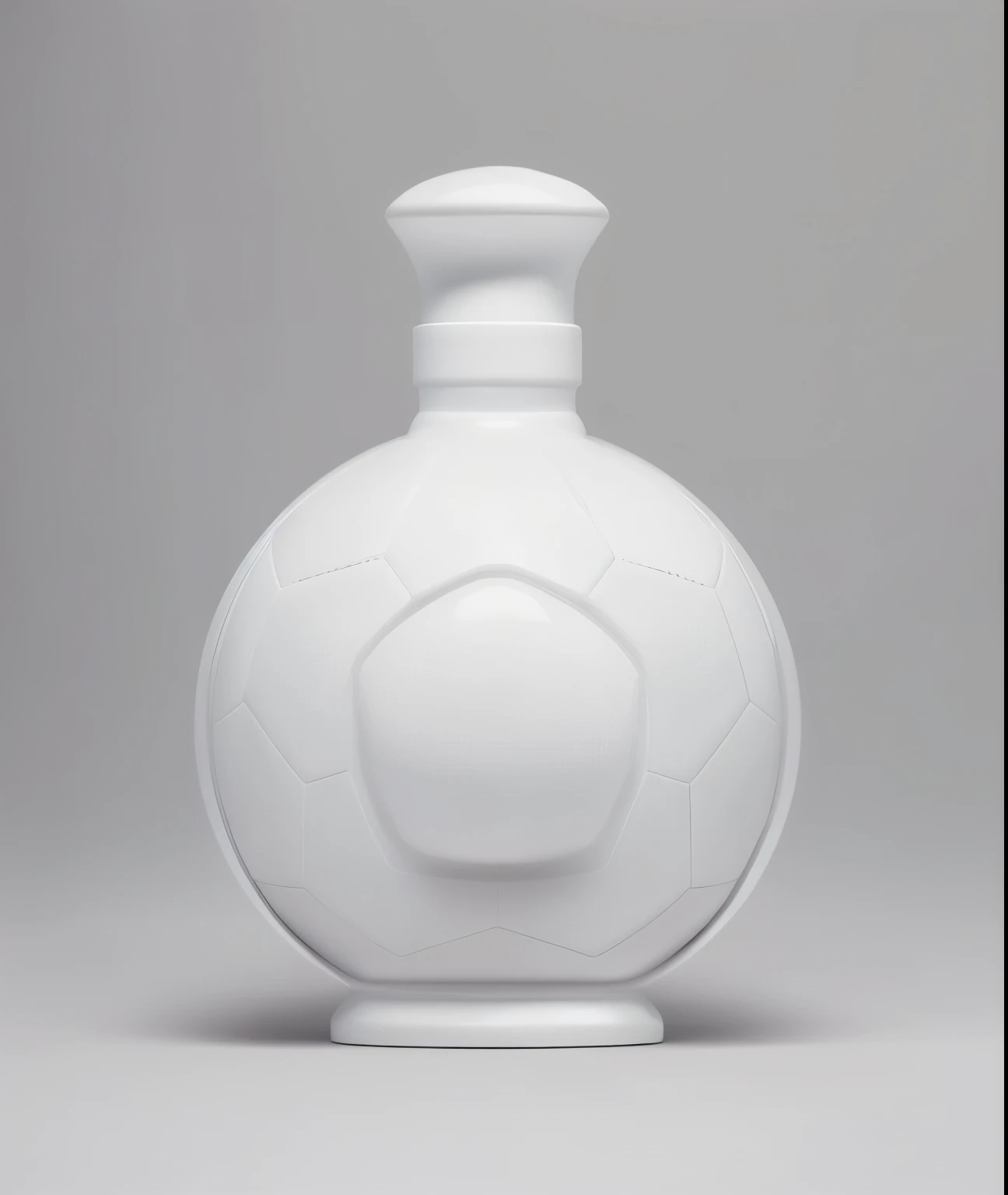 8k,HD,Lots of details,A white ceramic bottle,Product photography,HD3d渲染,real,White background