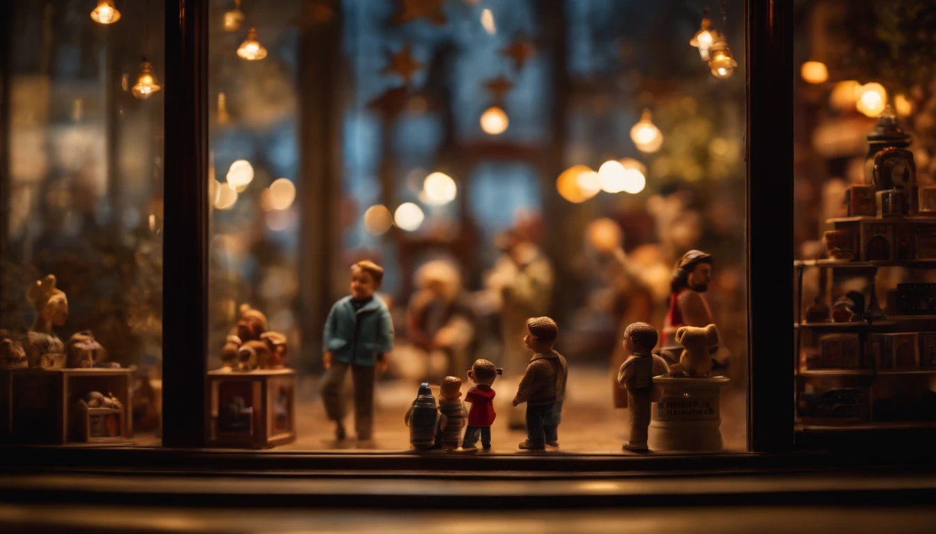 Toy Store Window Display