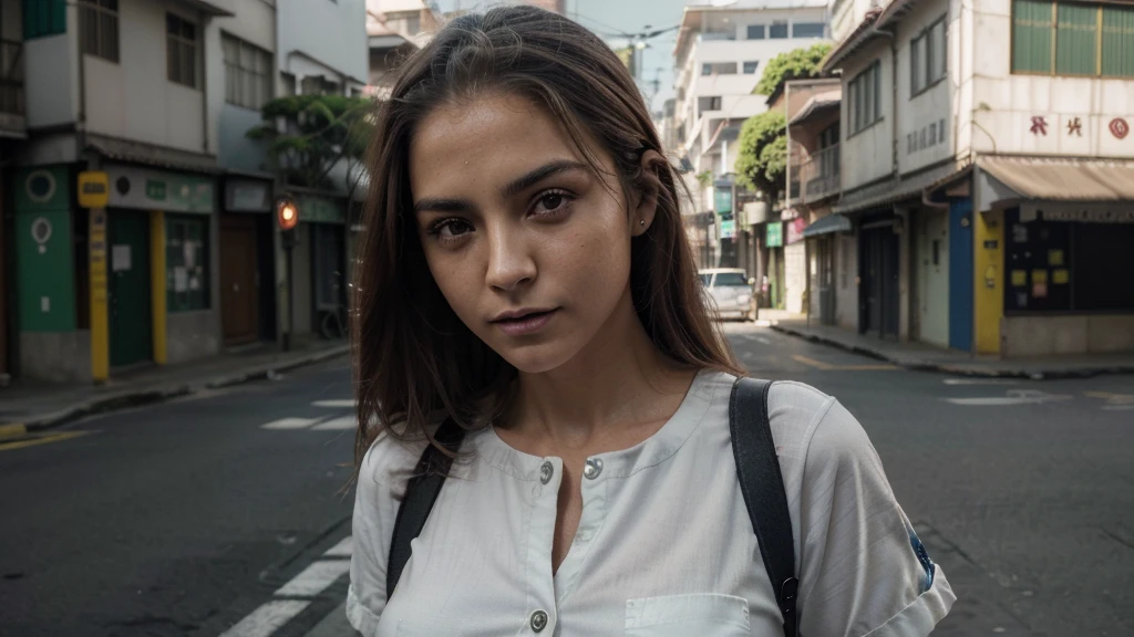 (((realista Fotografia))),, Retrato, (cara de medo:1.3),, garota linda, olhando para o espectador, , (Uniforme escolar:1.2), buttoned shirt and pants, , (clivagem agitada:1),, On Japan Street, (Detalhes do ambiente:1.3),, (foto crua, unidade cg, Fotografia, ultra realista details, sharp focus, pele detalhada,4k, high resolution, Obra de arte, melhor qualidade, realista, vibrante:1.2),, (8k,4k, Ultra HD, high resolution, profissional, cinematographic, filme, dramatic),, (anamorphic depth of field blur background), fundo detalhado,