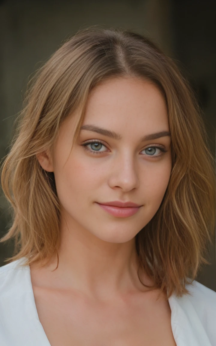 femme cheveux Blonde, Elegant outfit, highly detailed, 14 ans, visage innocent, naturally wavy hair, yeux bleus, high resolucion, шедевр, Meilleur Qulaity, intricate high detail, highly detailed, mise au point nette, detailed skin, realistic skin texture, texture, detailled eyes, professionnel, 4K, sourire charmant, prise avec Canon, 85 mm, Light depth of field, Kodak Vision Couleur, perfect fit body, extremly detailed, photographier_\(ultra\), photographierréaliste, Realstic, Post-traitement, maximum details, roughness, real life, ultrarealistic, photorealism, photographie, 8K UHD, American Plan, de face, Hairs tie , 