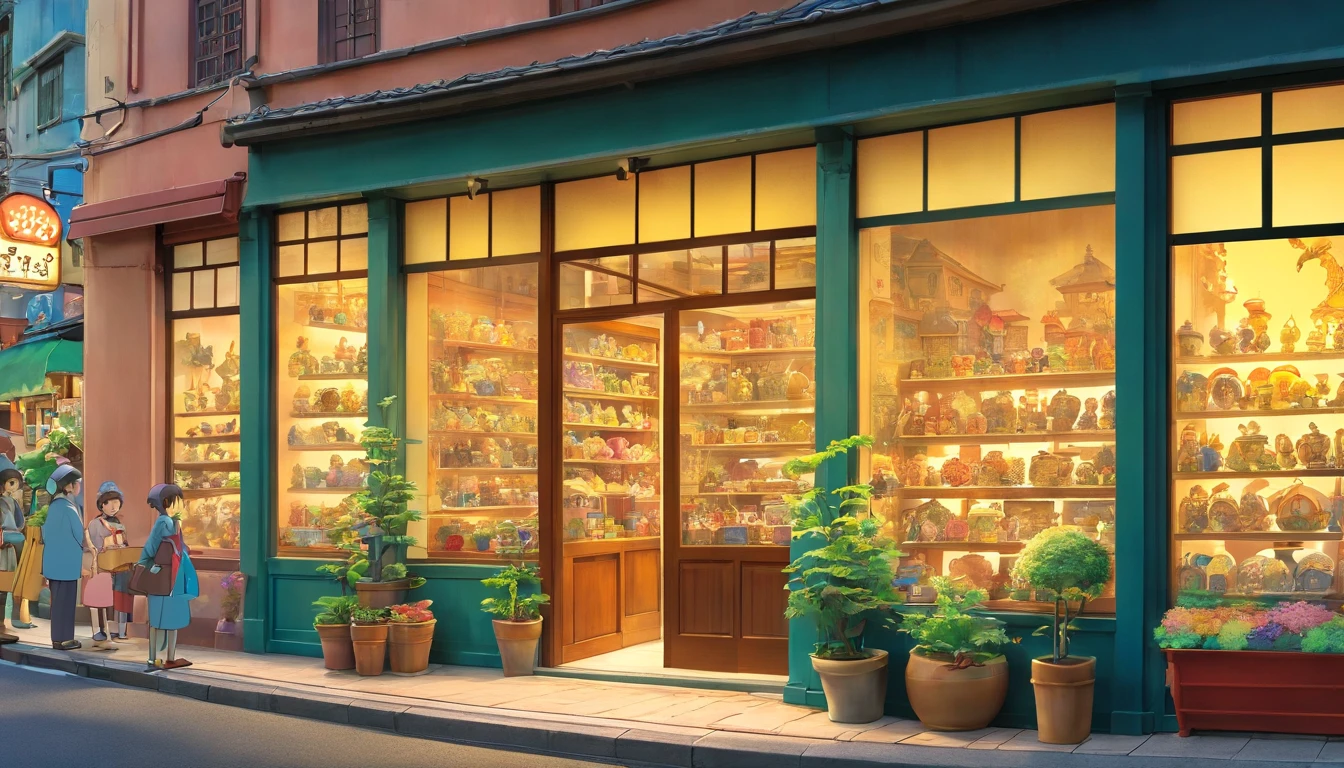 Toy Store Window Display