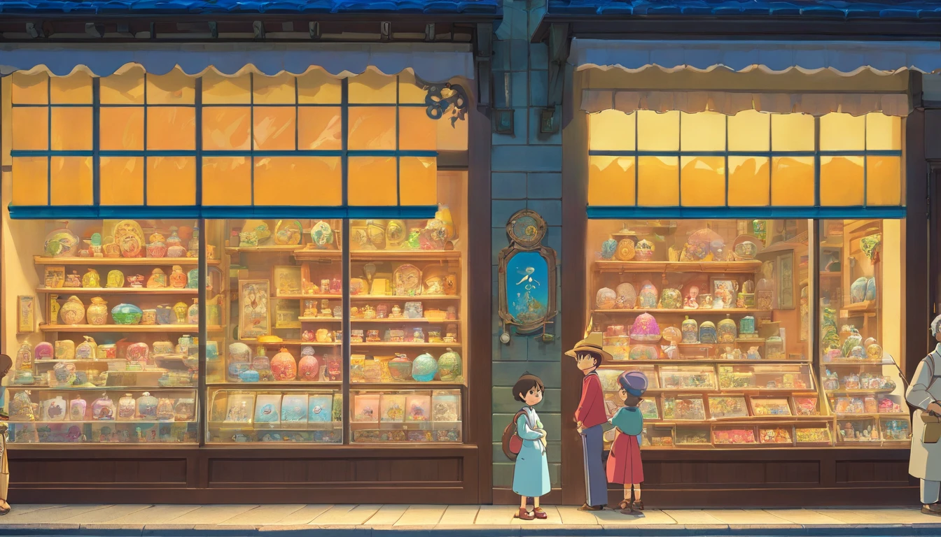 Toy Store Window Display