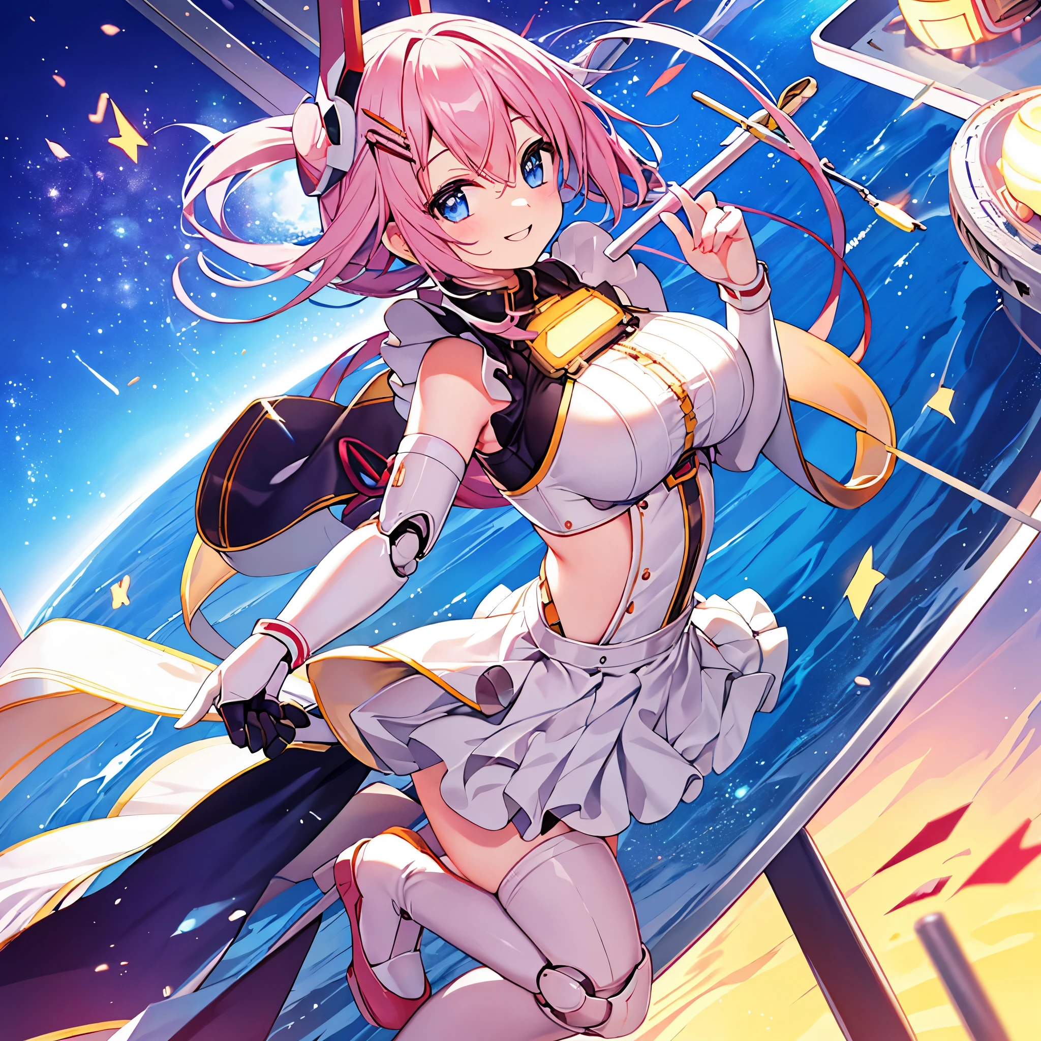 ultra-detailed, Explicit, Beautiful body, Beautiful Nose, Beautiful character design, perfect eyes, perfect face, ultra highres, 4K, beautiful legs, perfect legs, Nice hands, Perfect hand, Masterpiece, Best Quality, Highly detailed, illustration, absurdres, street fighter, doll suit, shadaloo doll, dollsuit, girls, multiple girls, expressionless, blank eyes, looking at viewer, red gloves, emotionless, black latex, corrution, mind control, female combatant, full body, hypnotized, unhappy trance, full body suit, ribbed bodysuit, both arms at side, obey, perfect female body, extremely glossy latex, hypnosis, hypnoLora, empty eyes, Mind control device, poses, submissive_pose, Slave, hat, necktie, stand up straight, standing, standing at attention, hat, necktie, belt, latex, ribbed bodysuit, thighhighs, garter belt, Fighting Stance, extending the right arm from the shoulder into the air with a straightened hand, nazi saluting, military, military saluting, salute, thigh boots, Long hair, pink hair, blue eyes, Mizunashi Akari, Aria, war background, apocalyptic background