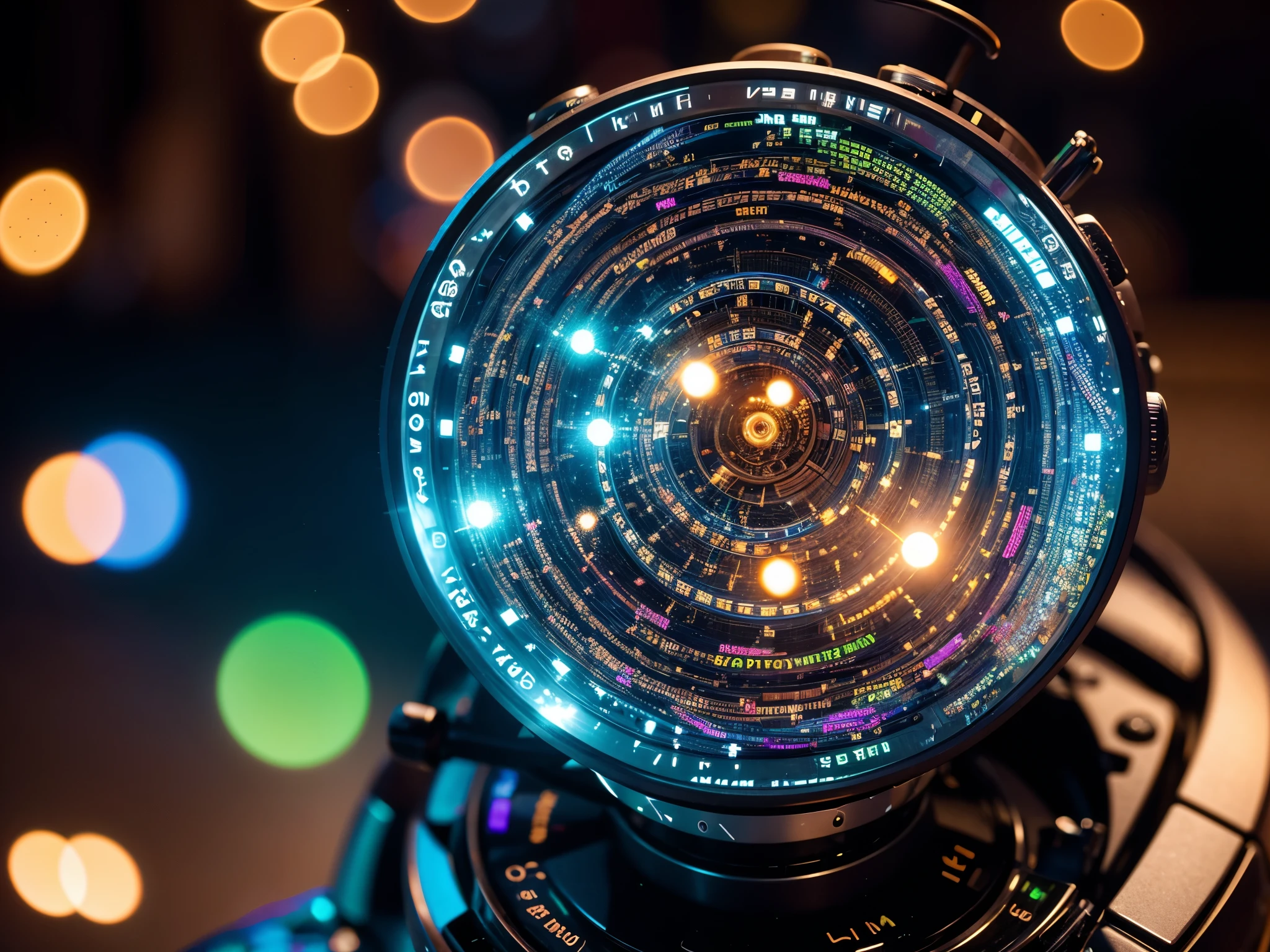 an image of Artificial intelligence typing out a prompt for a human to generate, 4k, intricate, educational, information, inspiring, bokeh, macro detail, amazing