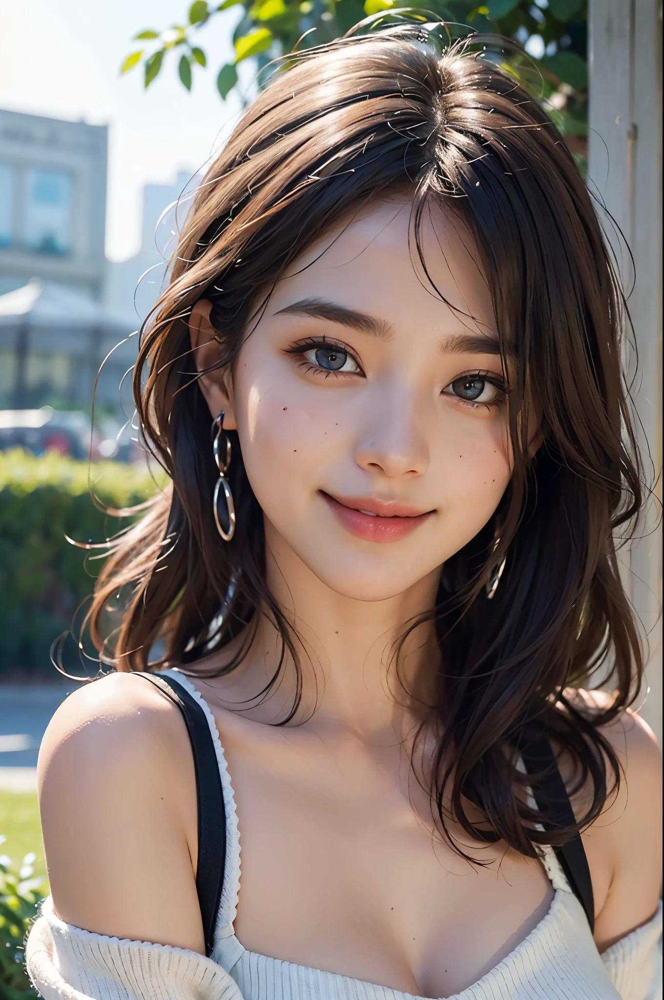(Realistic, Photorealistic: 1.37), (8k, RAW Photos, Best Quality, Masterpiece: 1.2), Cute, Ultra Detailed, Heart-Shaped Pupils, Physically Based Rendering, Ultra High Resolution, Kodak Vision Color, Shot with Arricam LT Camera, Bokeh, Sharp Focus,
If you look at the viewer, photorealistic, realistic, solo, photorealistic, highest quality, highly detailed face, highly detailed eyes and face, beautiful detailed eyes, absurdity, incredibly absurd, unforgettable smile, messy hair, floating hair, mouth wide open and tongue sticking out