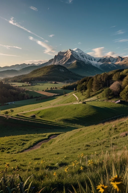(Masterpiece, Best Quality:1.3), highres, (8k resolution), Nature, Open Field,