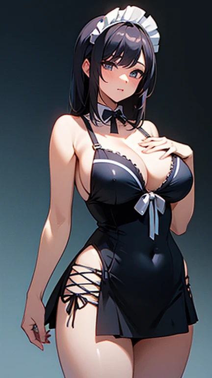 maid swimsuit