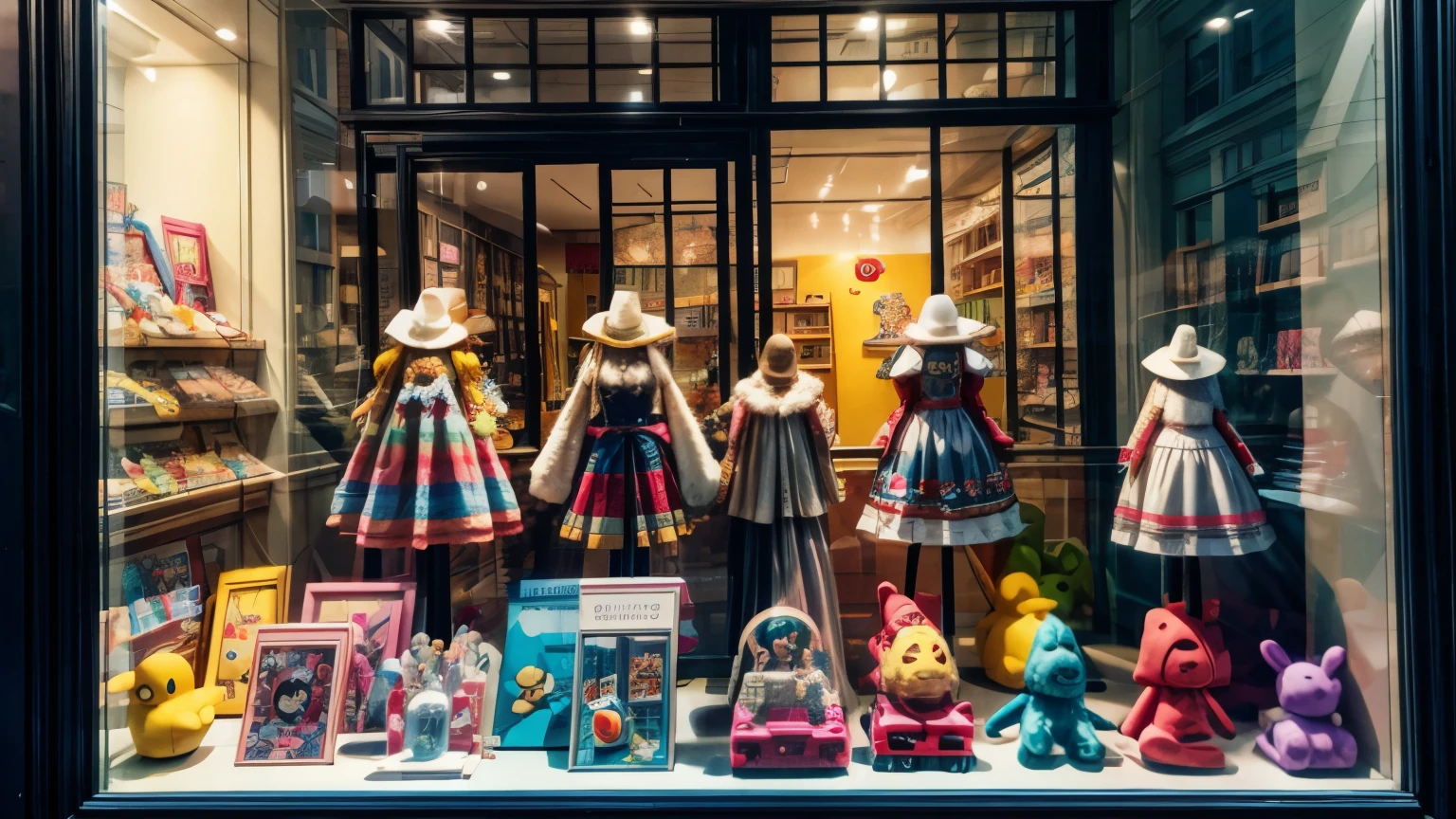 Toy Store Window Display