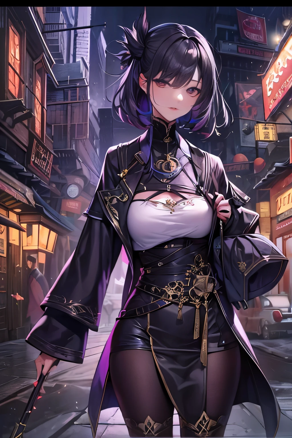 black长直发， women，shortlack
