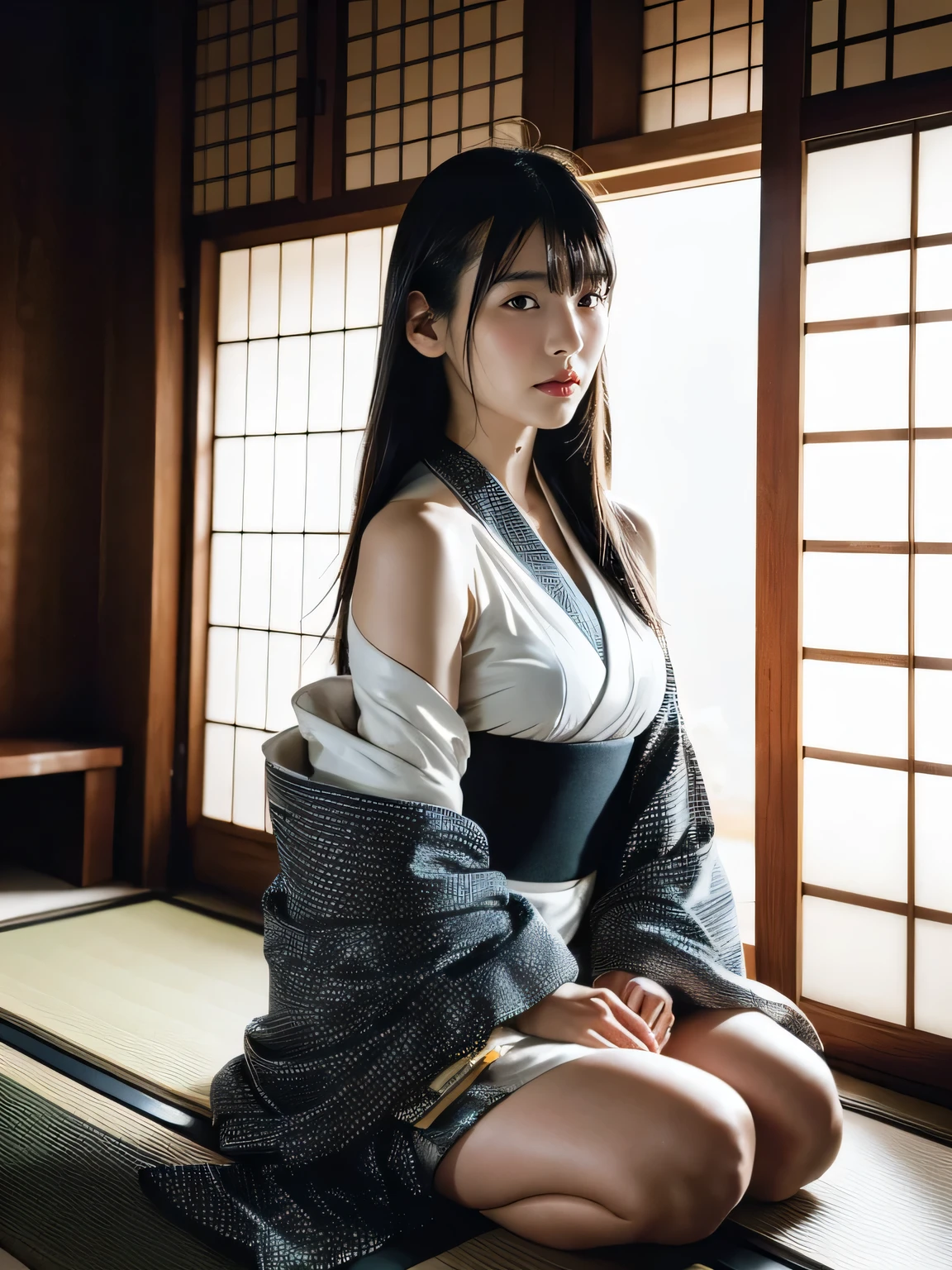 (8K,RAW photos,top Quority,tmasterpiece:1.2),(realisticlying,realisticlying:1.37),1个Giant Breast Girl,jpn,25 age old,femele,swimmingpool,spatter,Natural soft light,photon maping,Radio City,dark brown hair,详细的脸,Detail lips,Detailed eyes,More skin,二重まぶた,(:1.5),(((Huge breasts :1.8, and droopy breasts:1.5))), (Mini bikini)),(Wet swimsuit:1.8),nipple shape clearly visible(nipple shape clearly visible),Perfect body, (wetbody:1.8),suntanned skin,Glossy glossy skin,standing on your feet,Crotch Spread Wide,A sexy pose,Sexy expression,ssmile,dynamicposes,eye contact with the camera
