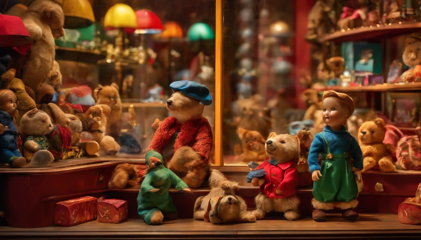Toy Store Window Display