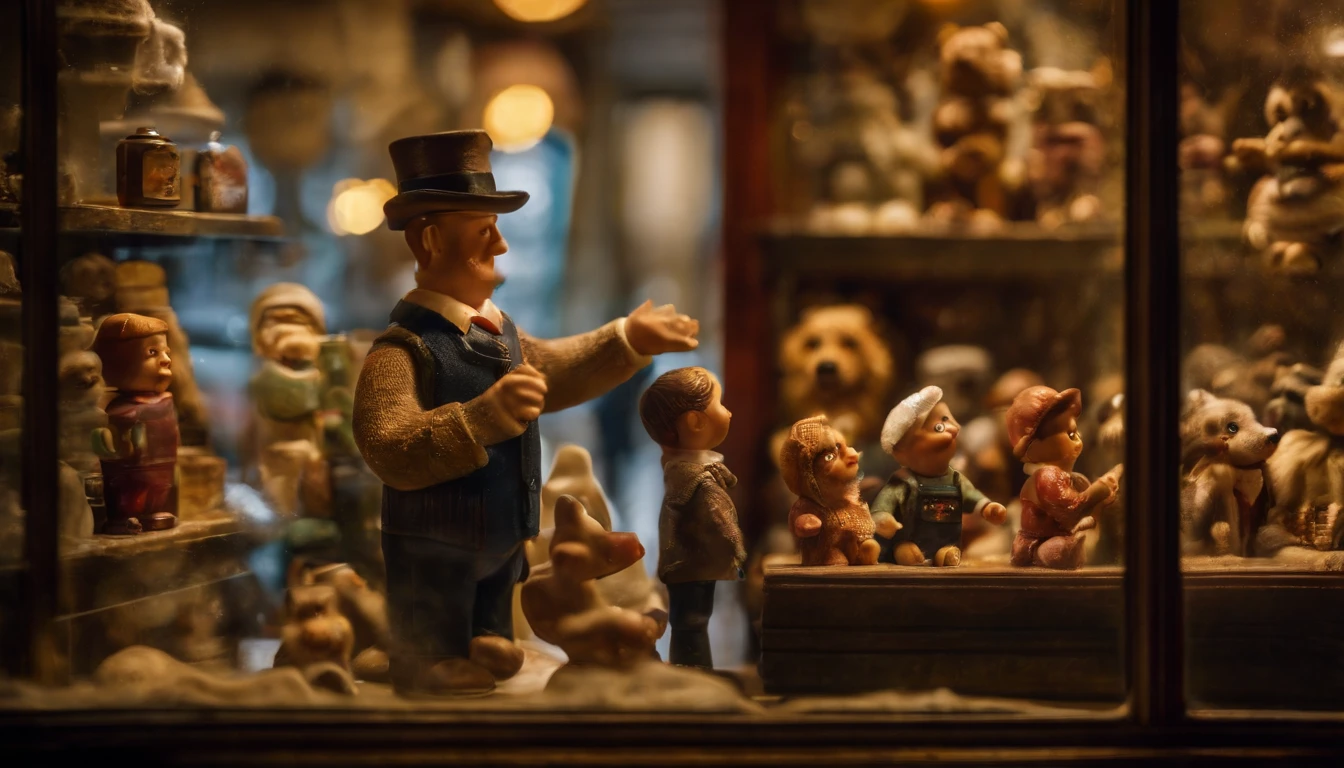 Toy Store Window Display