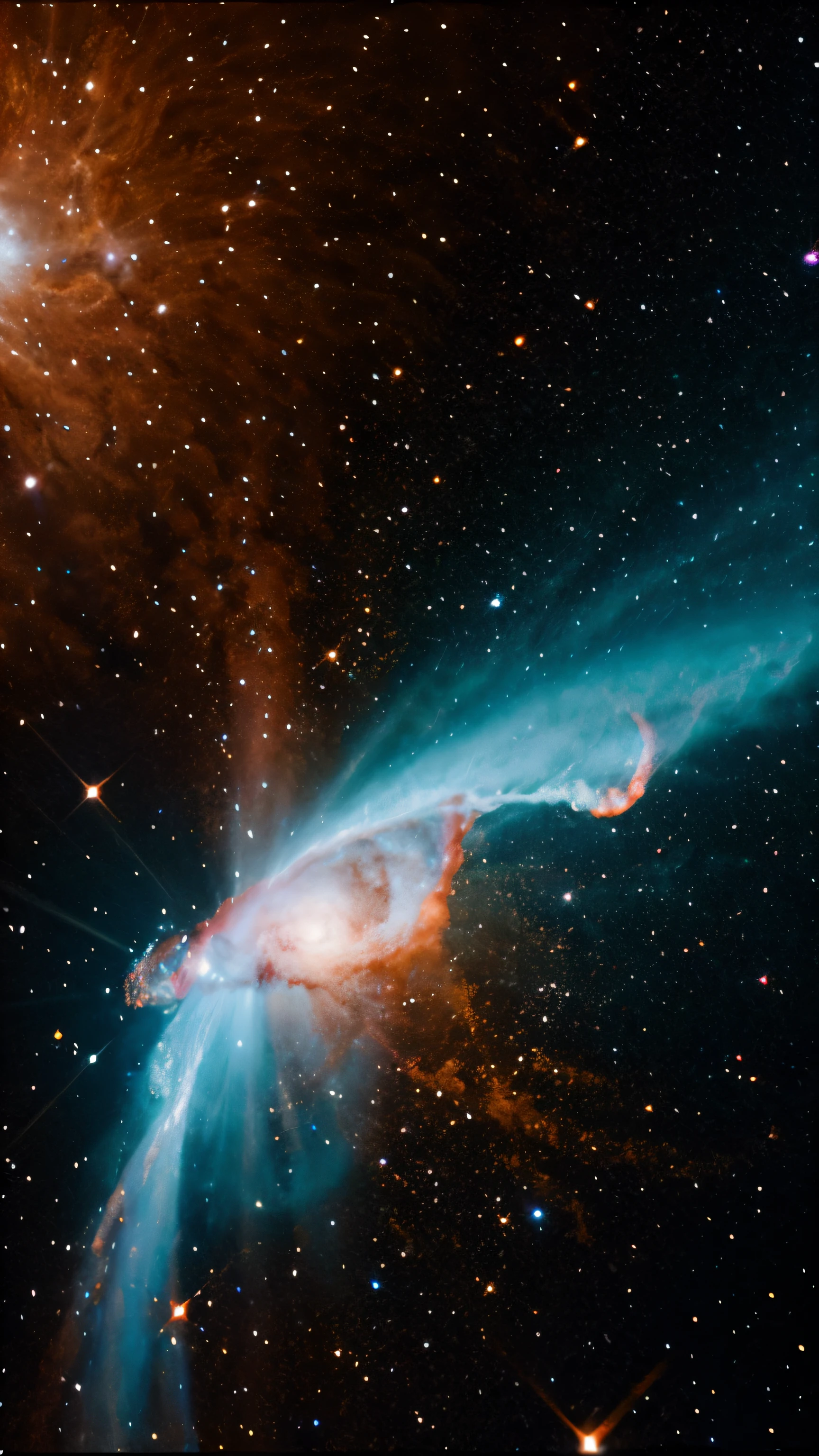 supernova　comets　light　