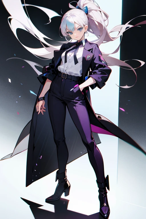 Manga character with stylish outfit