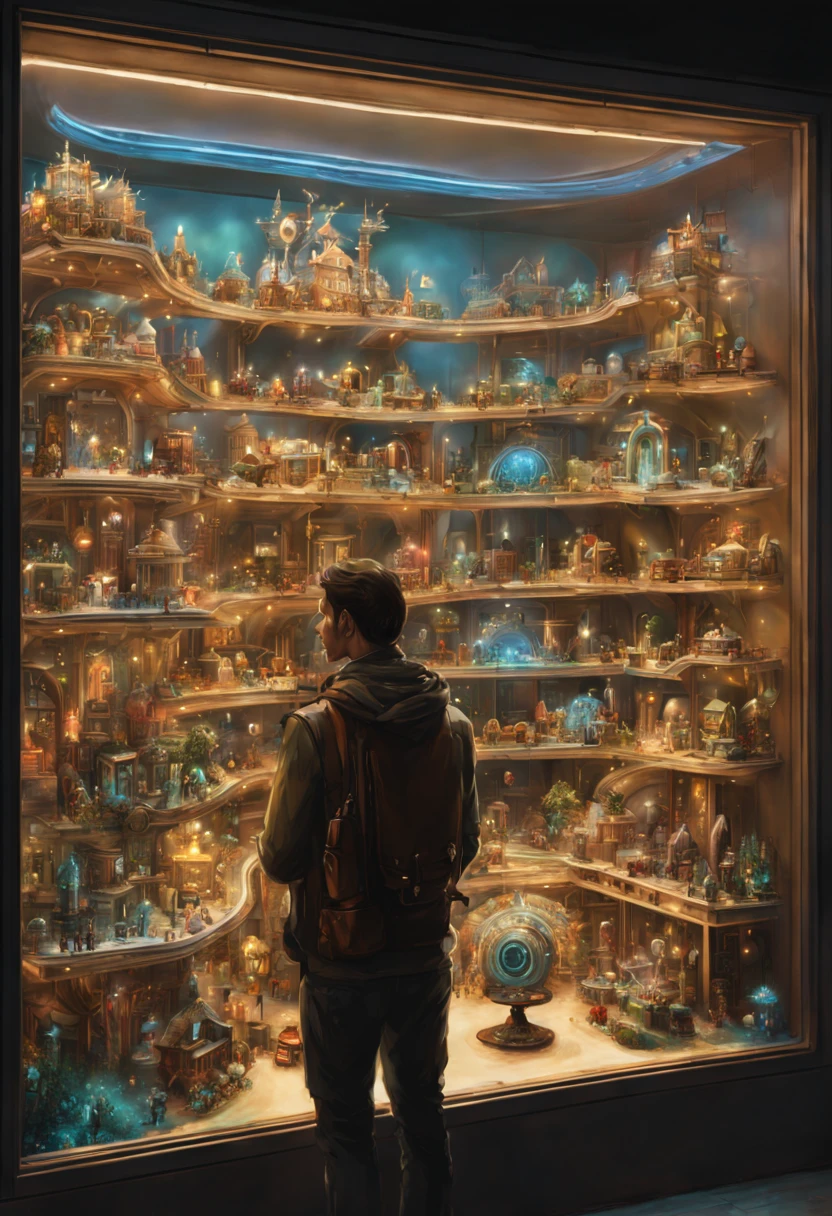 Christmas decor, festive spirit, Pastel assent Holographic shimmering film, Uncomplete pencil sketch of a 3d toddler looking inside a brightly lit Toy Shop Window Displays :: Insanely detailed photograph of toy shop window display of toys toys and toys, dolls, action figures, trains, puzzles,, designed like bonsai, dynamic pose, focus stacking, trompe-l'œil illusionistic detail, maximalist, unfilled, intricate details, Chronoscape timeportal hairs, intricate infinite fractal micro synapses diamond cactus and desertrose, incandescent pearly flowers, ethereal light, Bojan Jevtic, Leonid Afremov,, sharp focus, emitting diodes, smoke, artillery, sparks, racks, unit, motherboard, by pascal blanche rutkowski repin artstation hyperrealism painting concept art of detailed character design matte painting, 4 k resolution blade runner