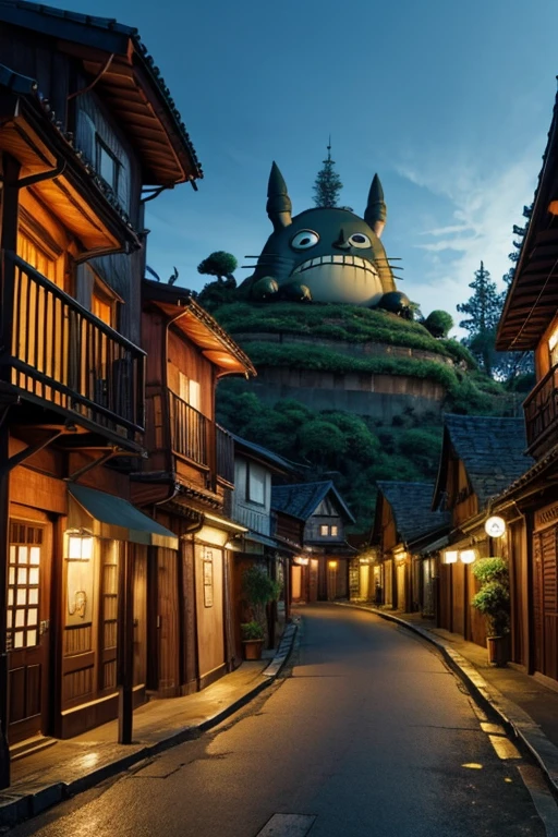 TentacleHorrorAI Ancient Town TOTORO