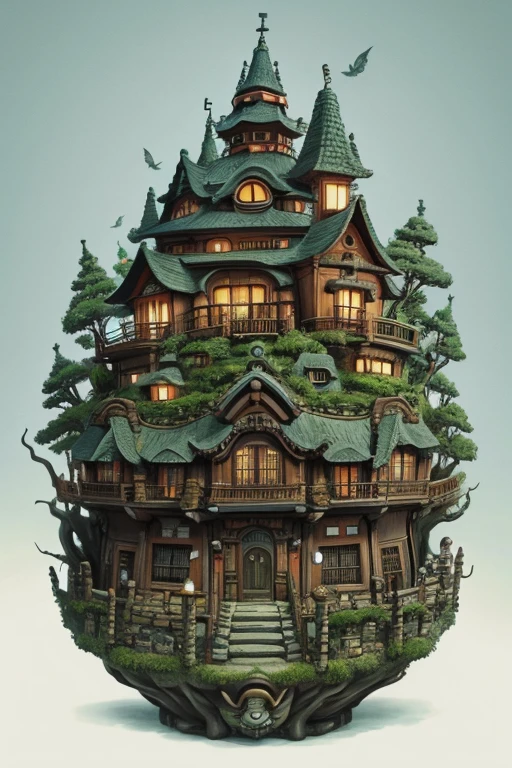 TentacleHorrorAI Ancient Town TOTORO