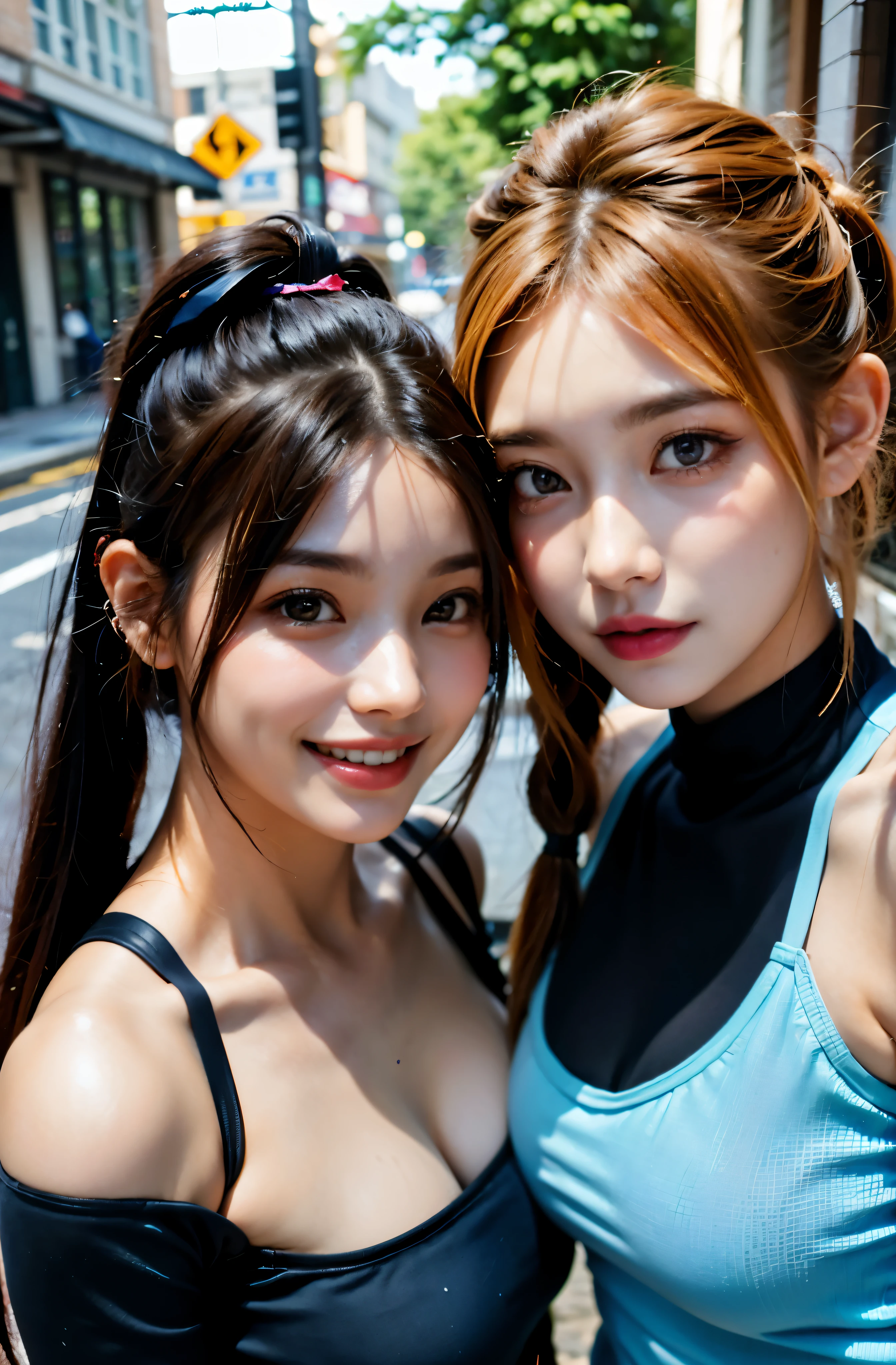 highest quality, pieces fly, ultra high resolution, (that'realistic:1.4), RAW photo, 1 girl,short hair, slender body,fine eyes,(realistic eyes),delicate face,real number K,fine hair,Detailed questions,cute face,((smile))、((laughter))、((you look happy, smile)),