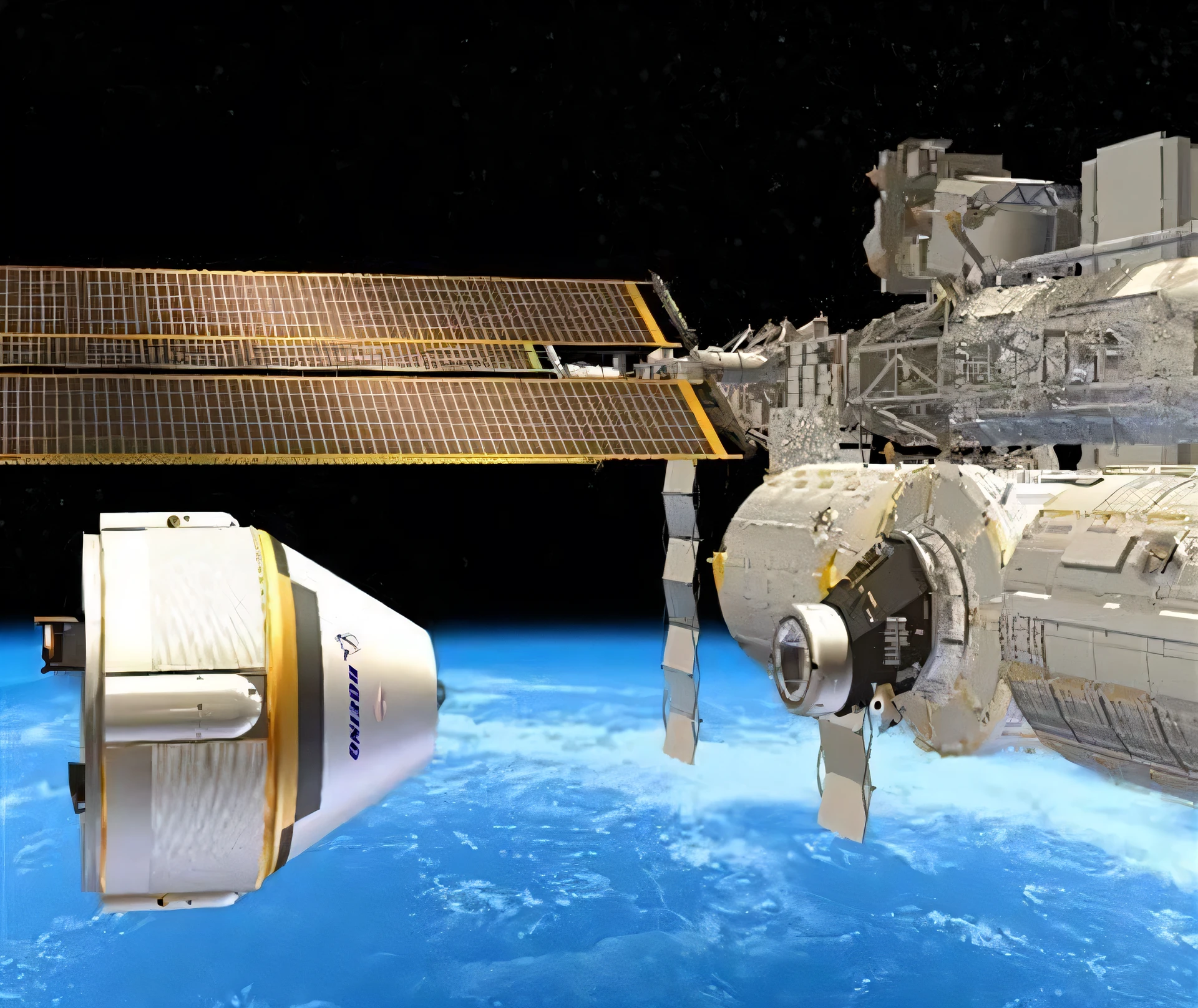 The outline of the earth is displayed at different levels of the filled area, So please make it dark.,